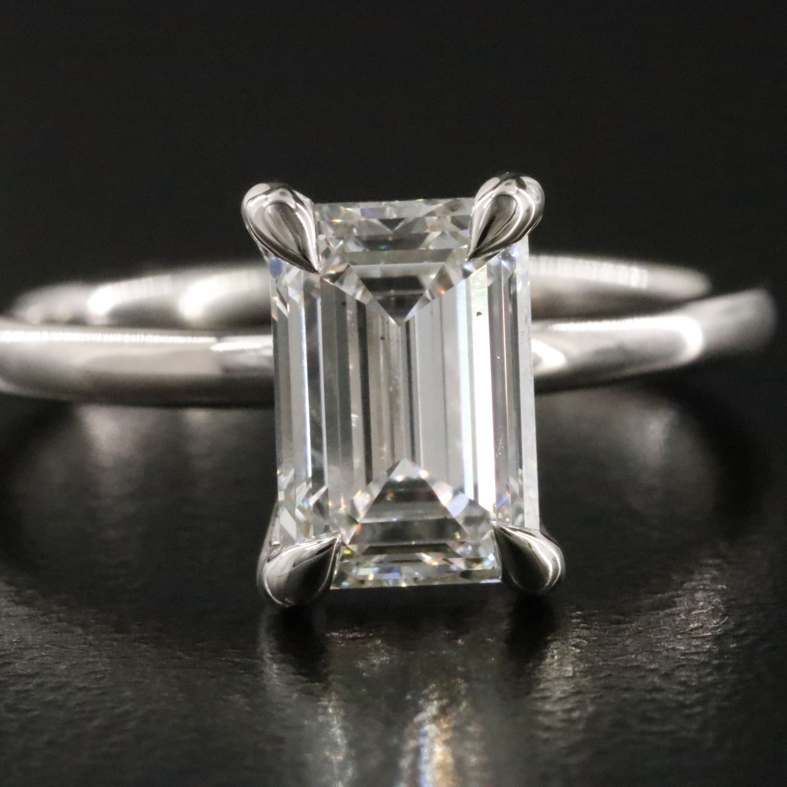 14K 2.21 CTW Lab Grown Diamond Ring with IGI Report