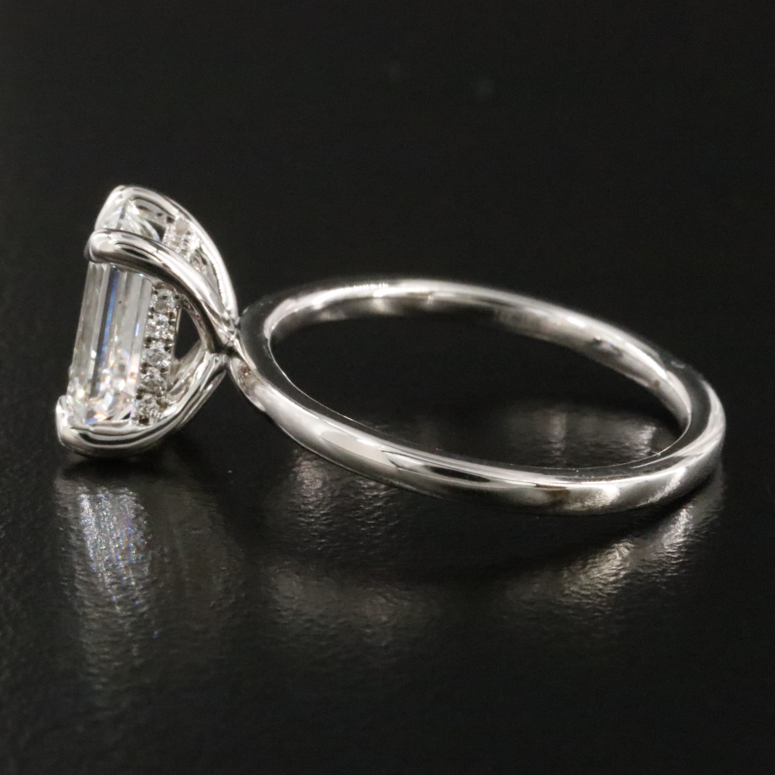 14K 2.21 CTW Lab Grown Diamond Ring with IGI Report