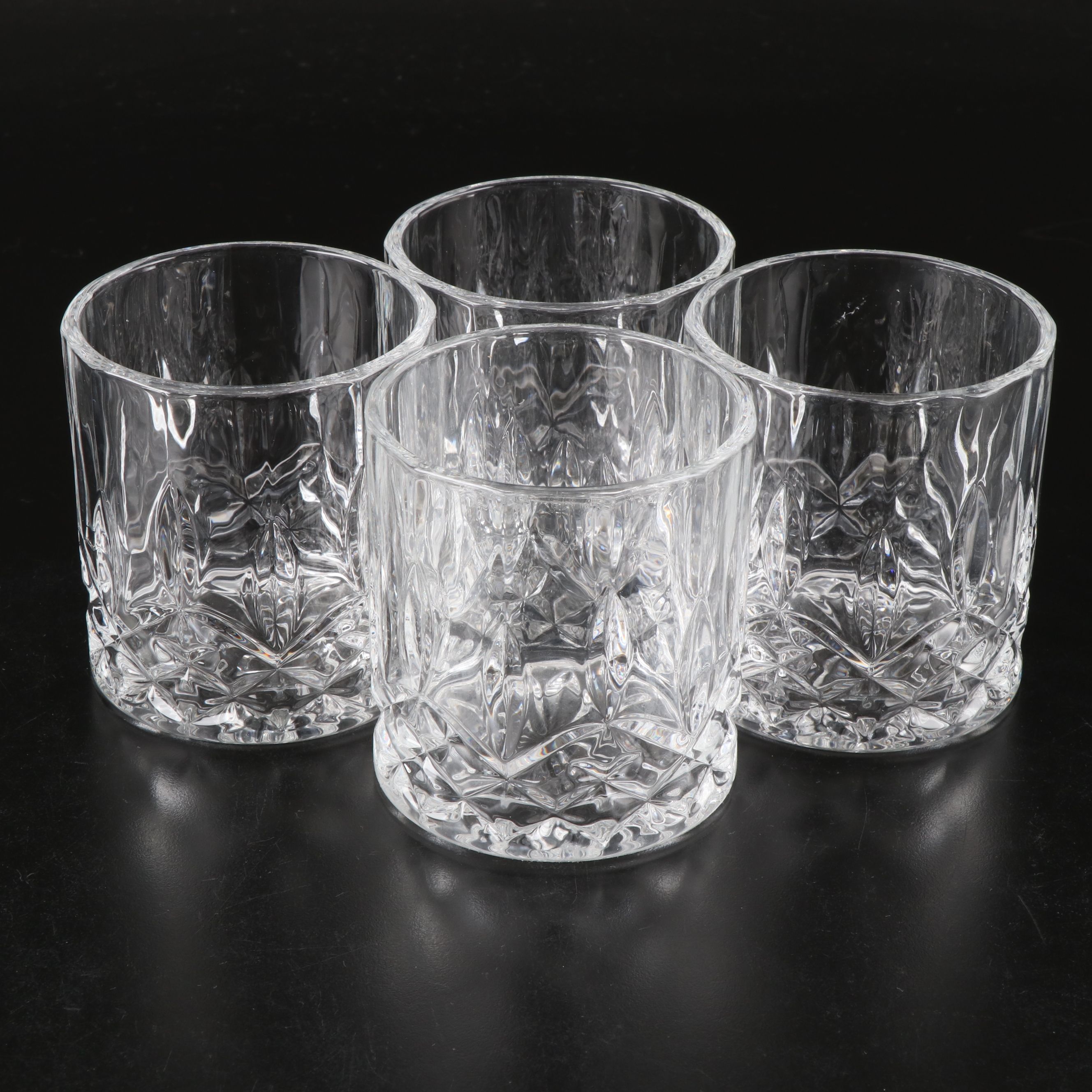 Royal Crystal "Opera" Double Old Fashioned Glasses