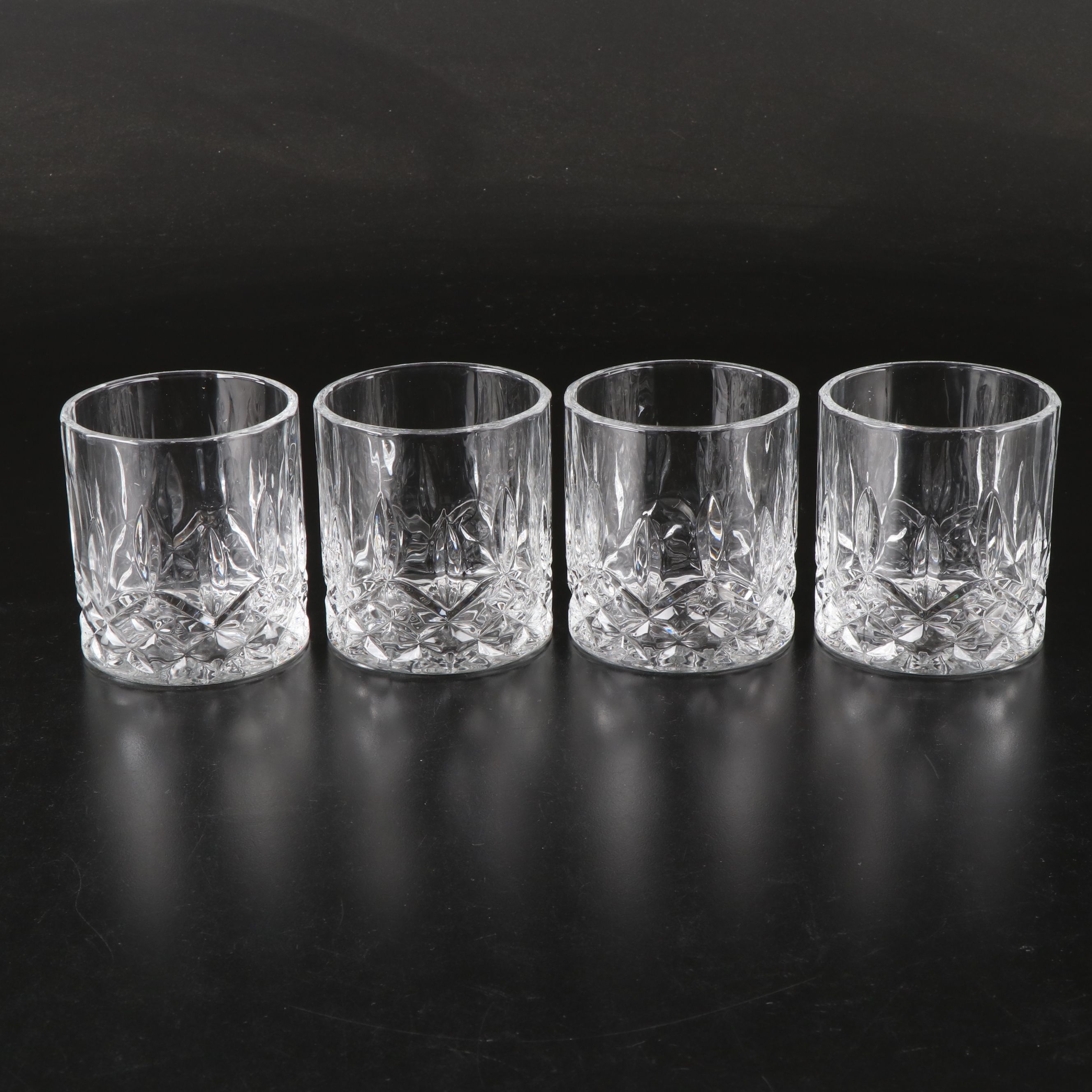 Royal Crystal "Opera" Double Old Fashioned Glasses