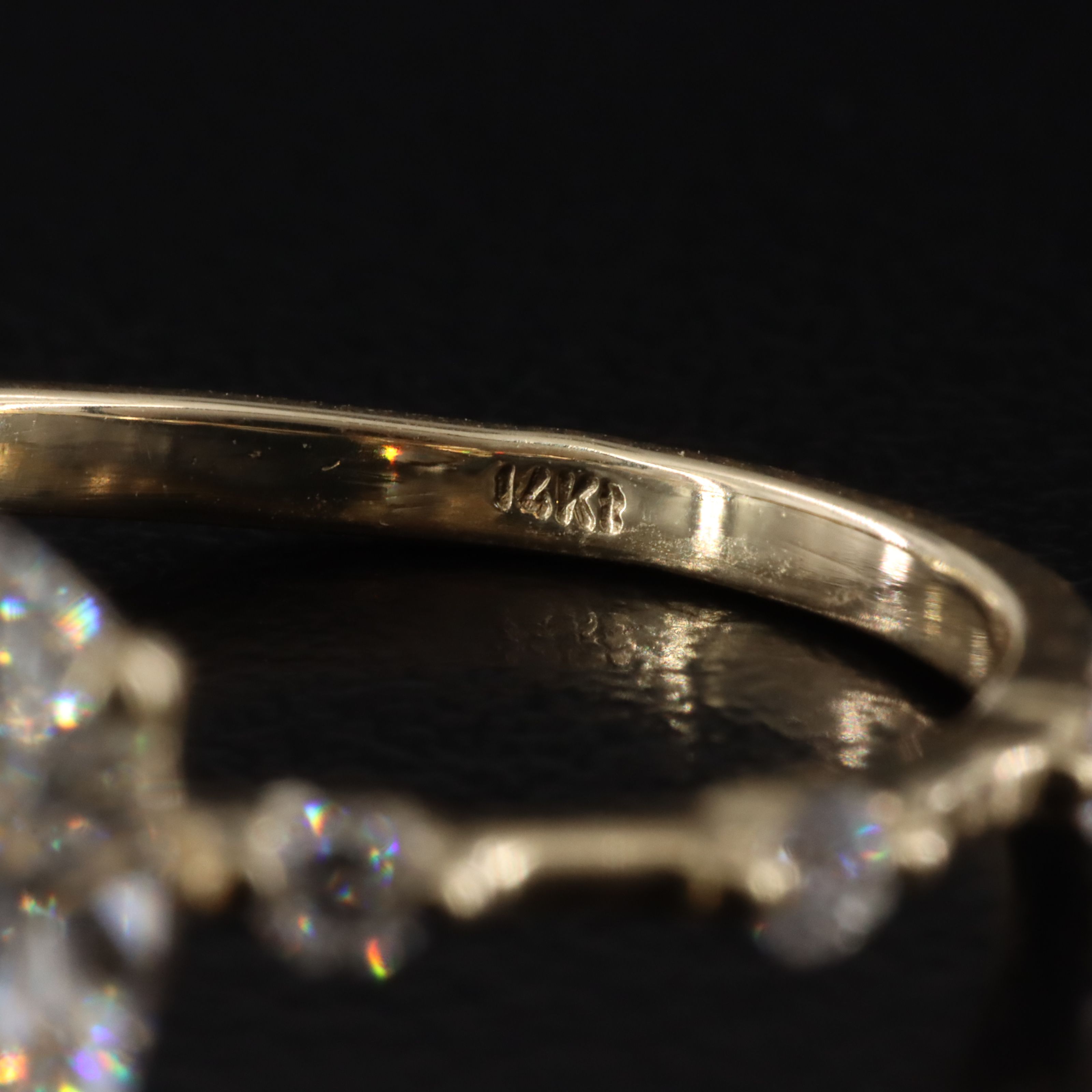 14K 2.18 CTW Lab Grown Diamond Ring with IGI Report