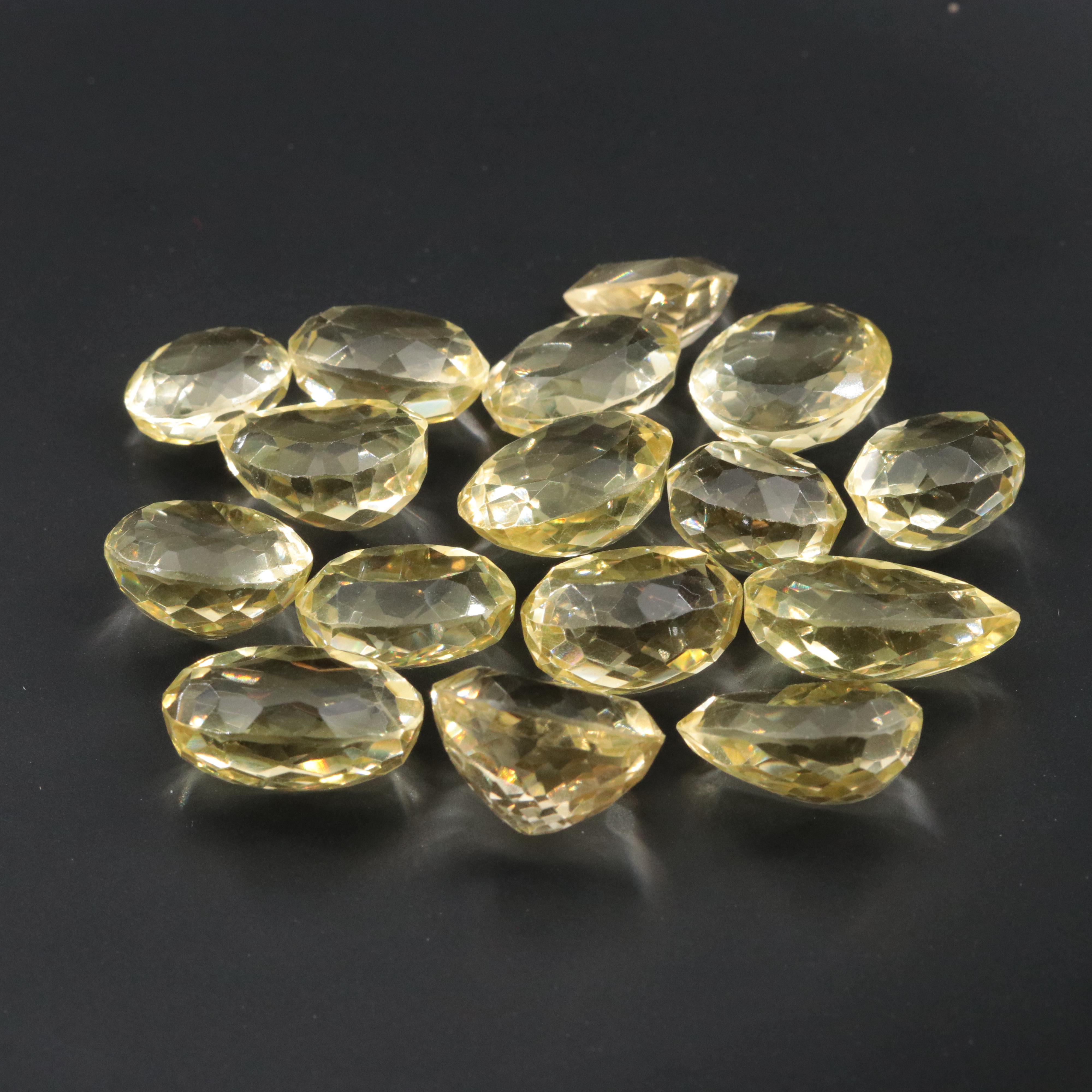 Loose 177.12 CTW Citrines