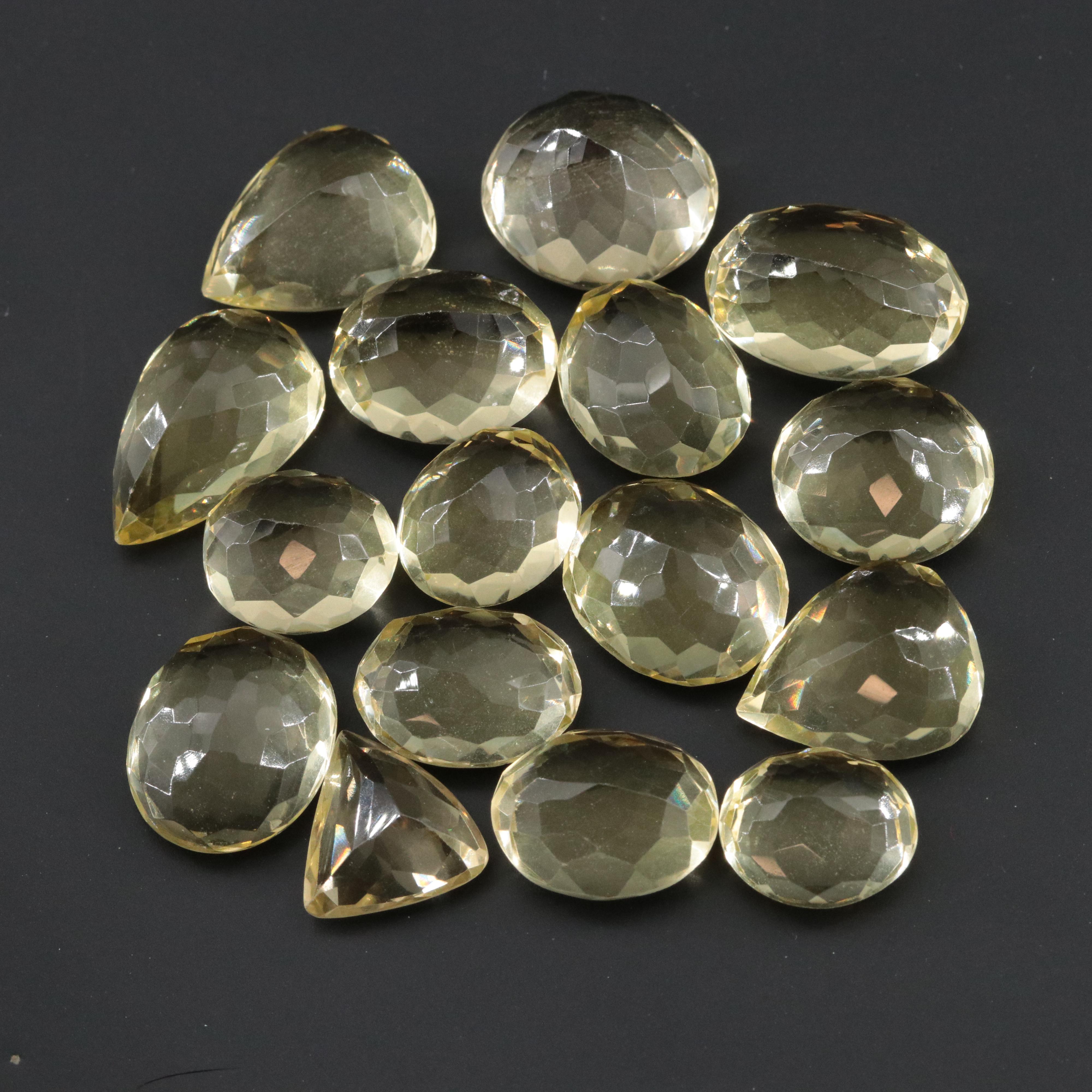 Loose 177.12 CTW Citrines