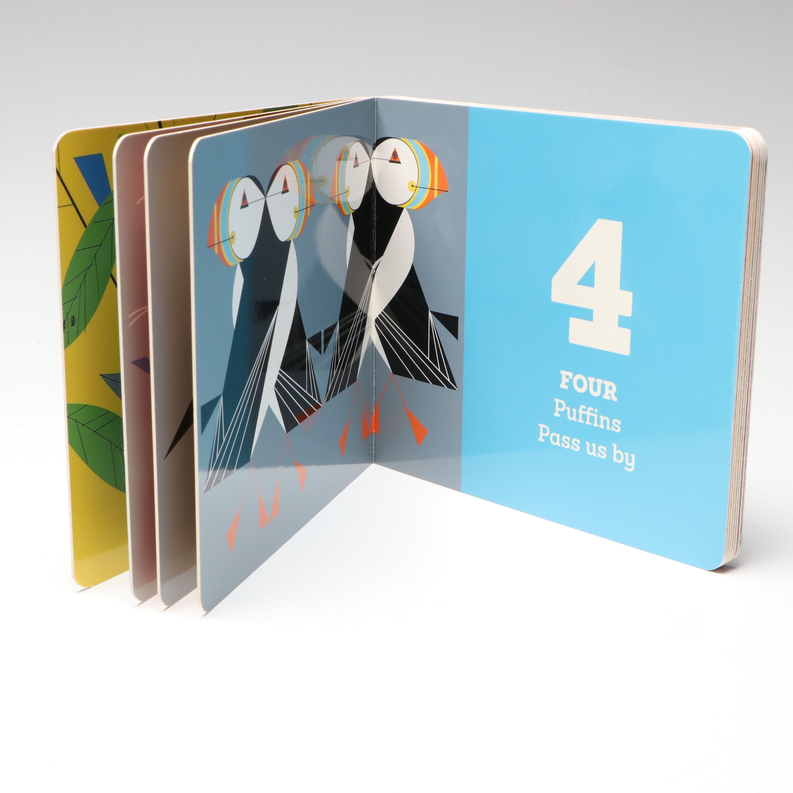 Fifth Printing "Charley Harper's Count the Birds" by Zoe Burke, 2019