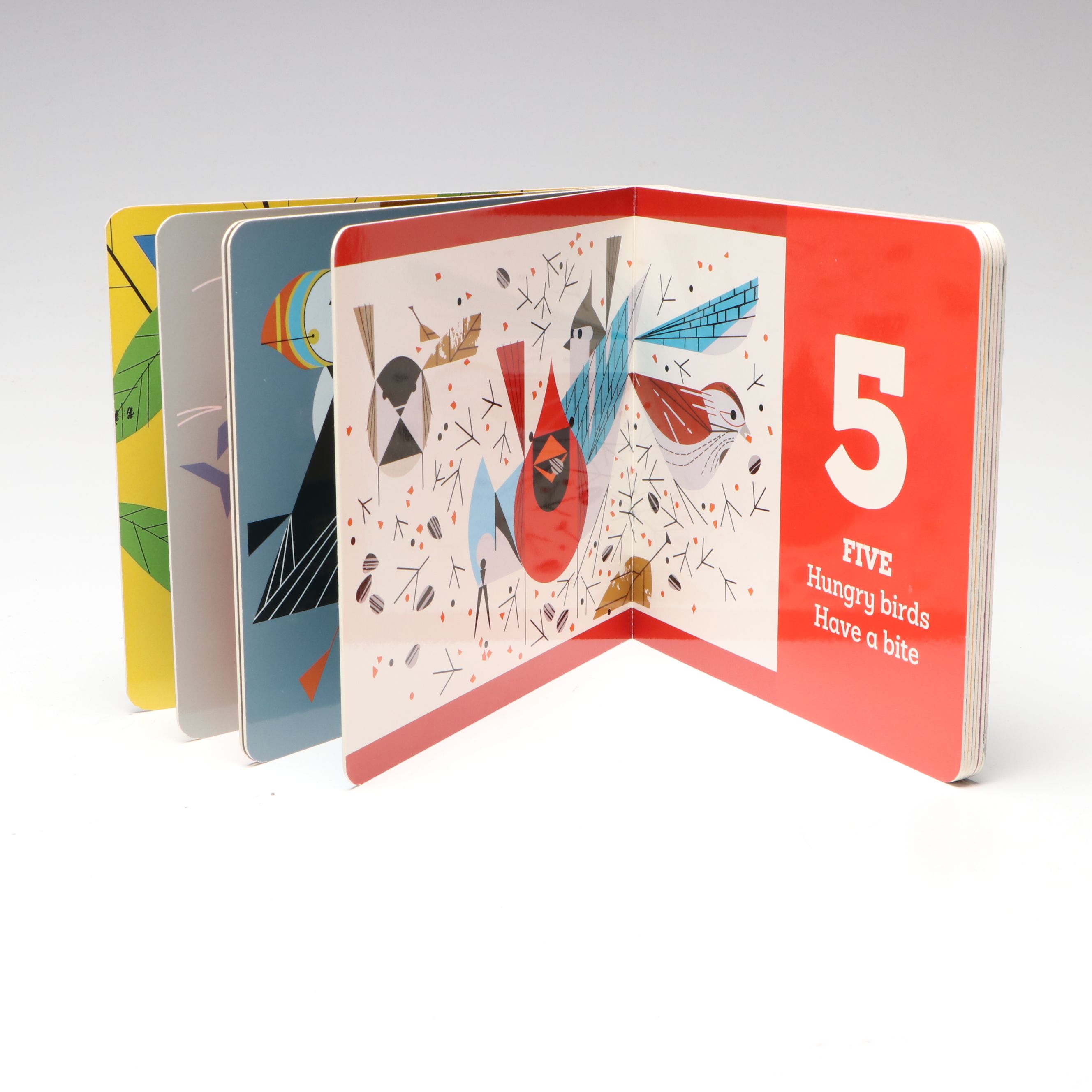 Fifth Printing "Charley Harper's Count the Birds" by Zoe Burke, 2019