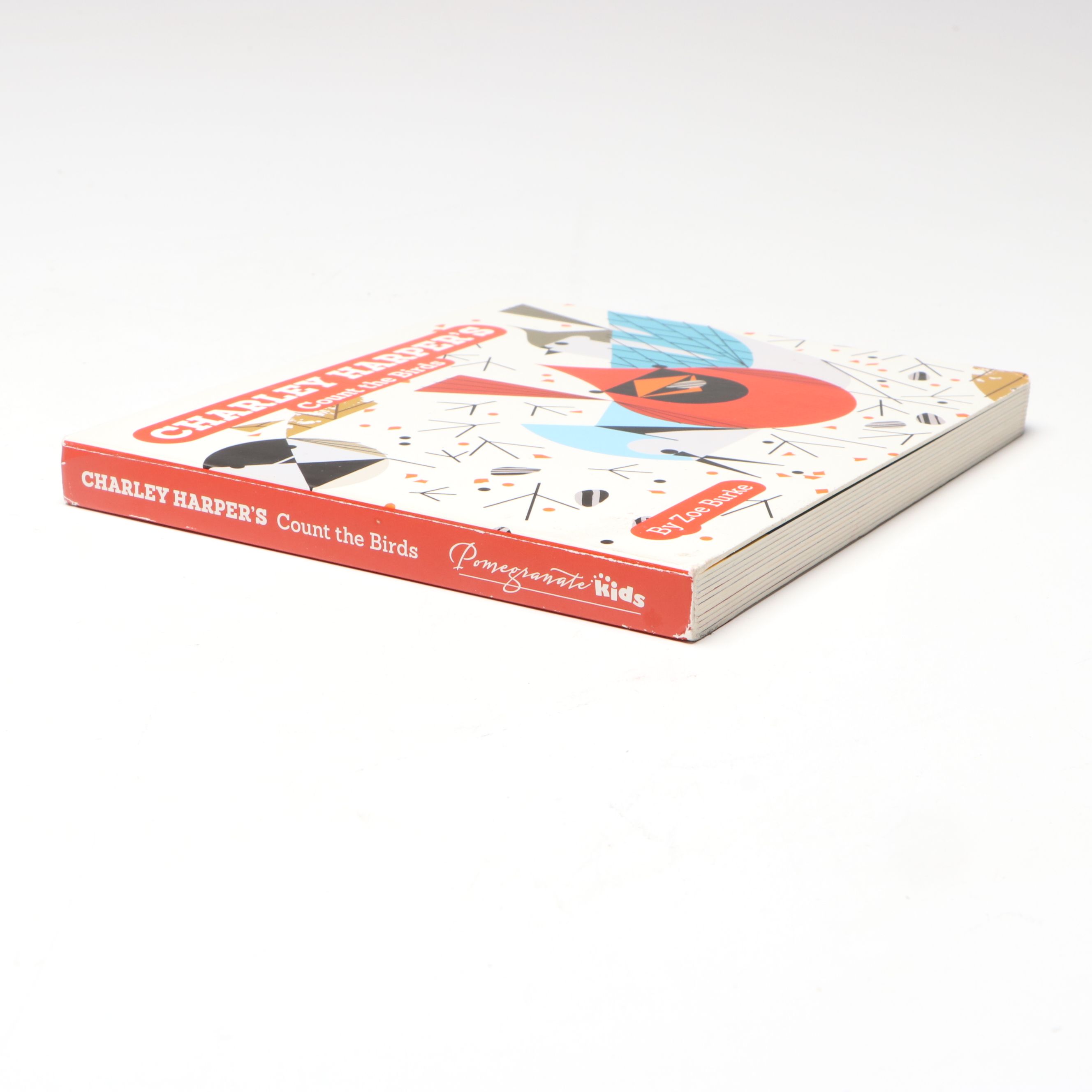 Fifth Printing "Charley Harper's Count the Birds" by Zoe Burke, 2019