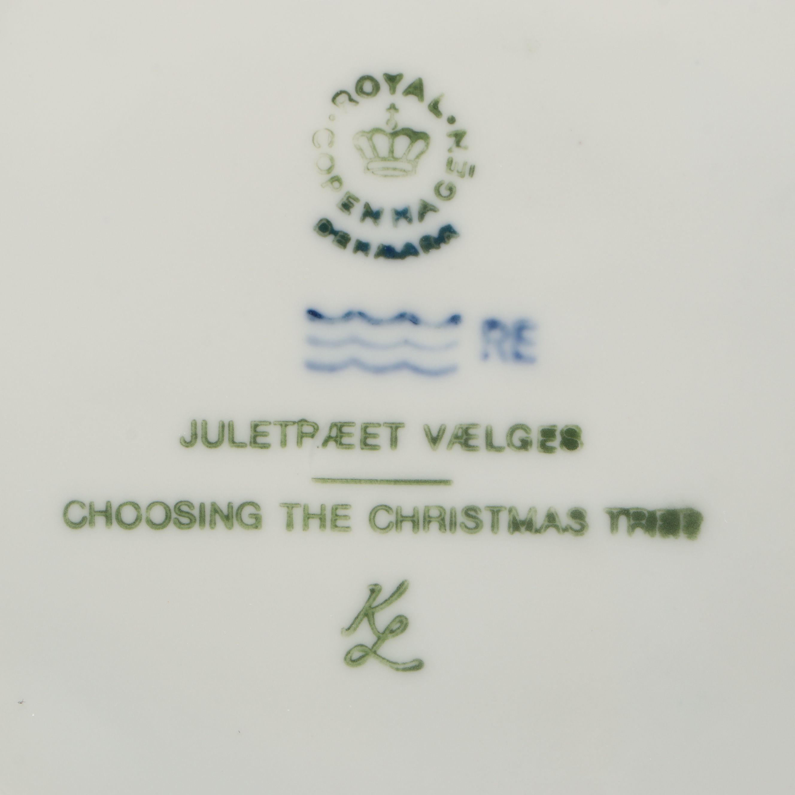 Royal Copenhagen Porcelain Collector Plates Featuring "In The Old Farmyard"