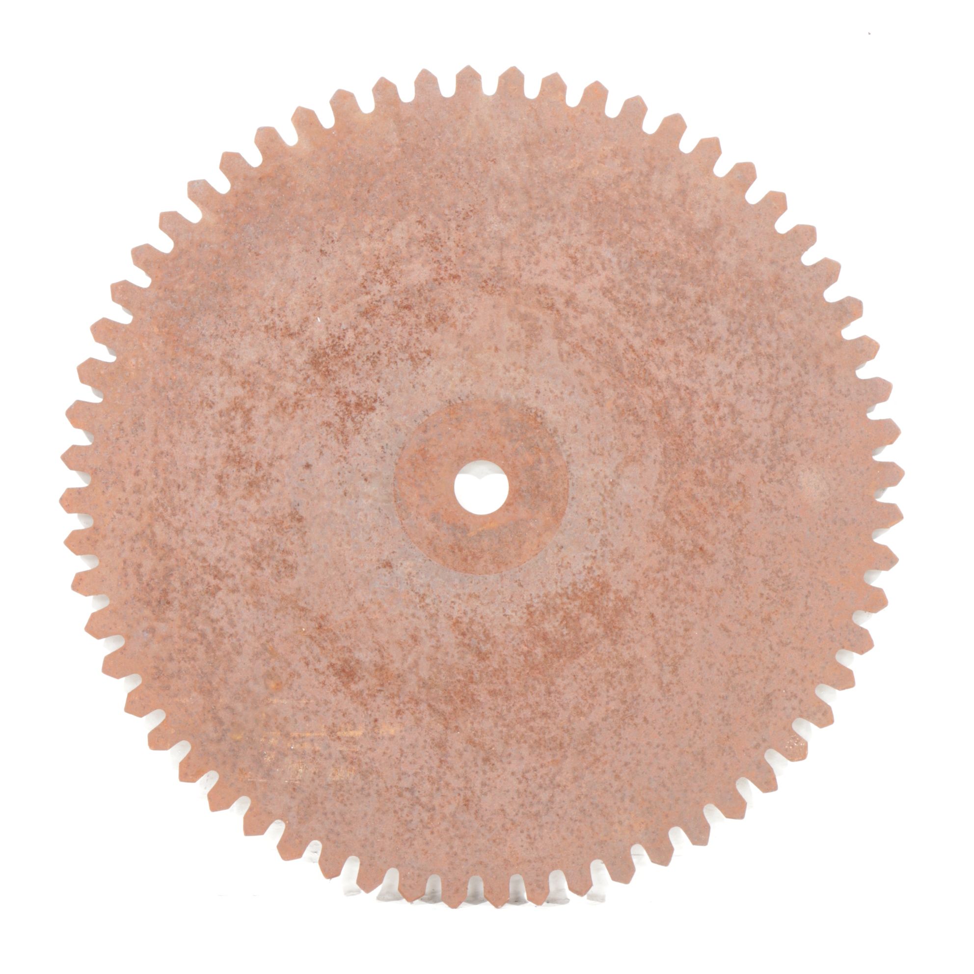 Large Saw Blade and Link Belt, Early 20th Century