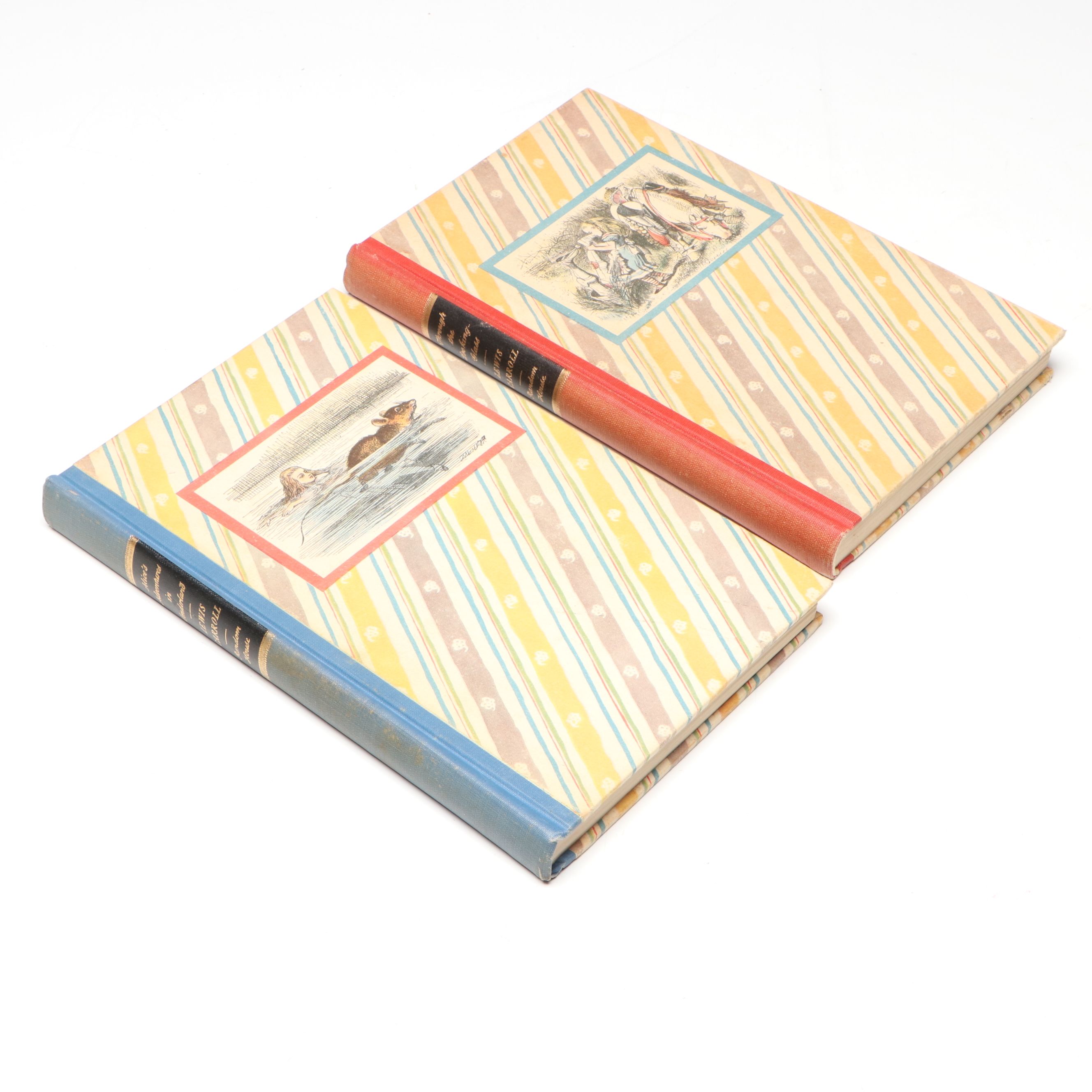 Illustrated "Alice in Wonderland" and "Through the Looking-Glass" Box Set, 1946