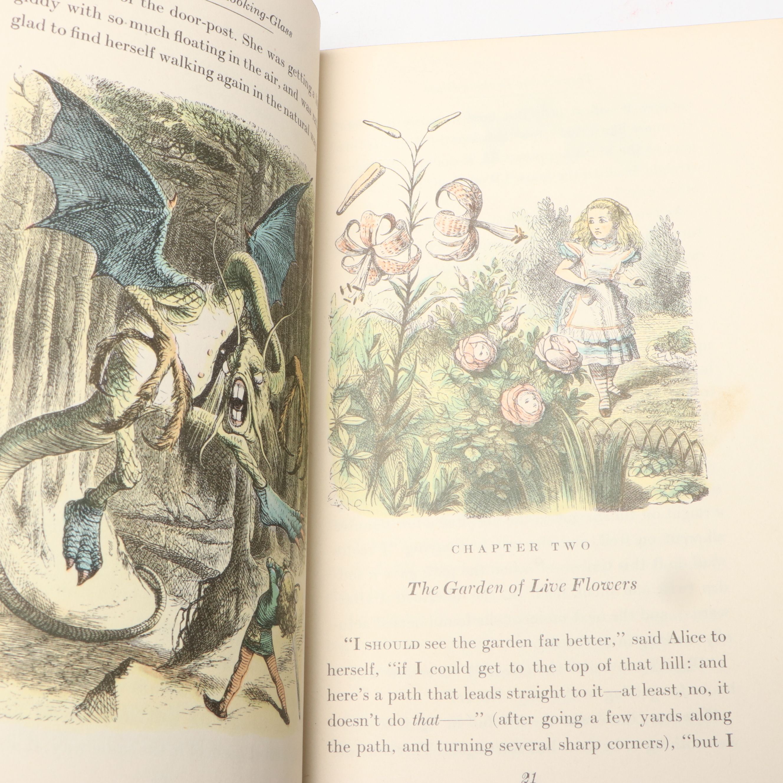 Illustrated "Alice in Wonderland" and "Through the Looking-Glass" Box Set, 1946