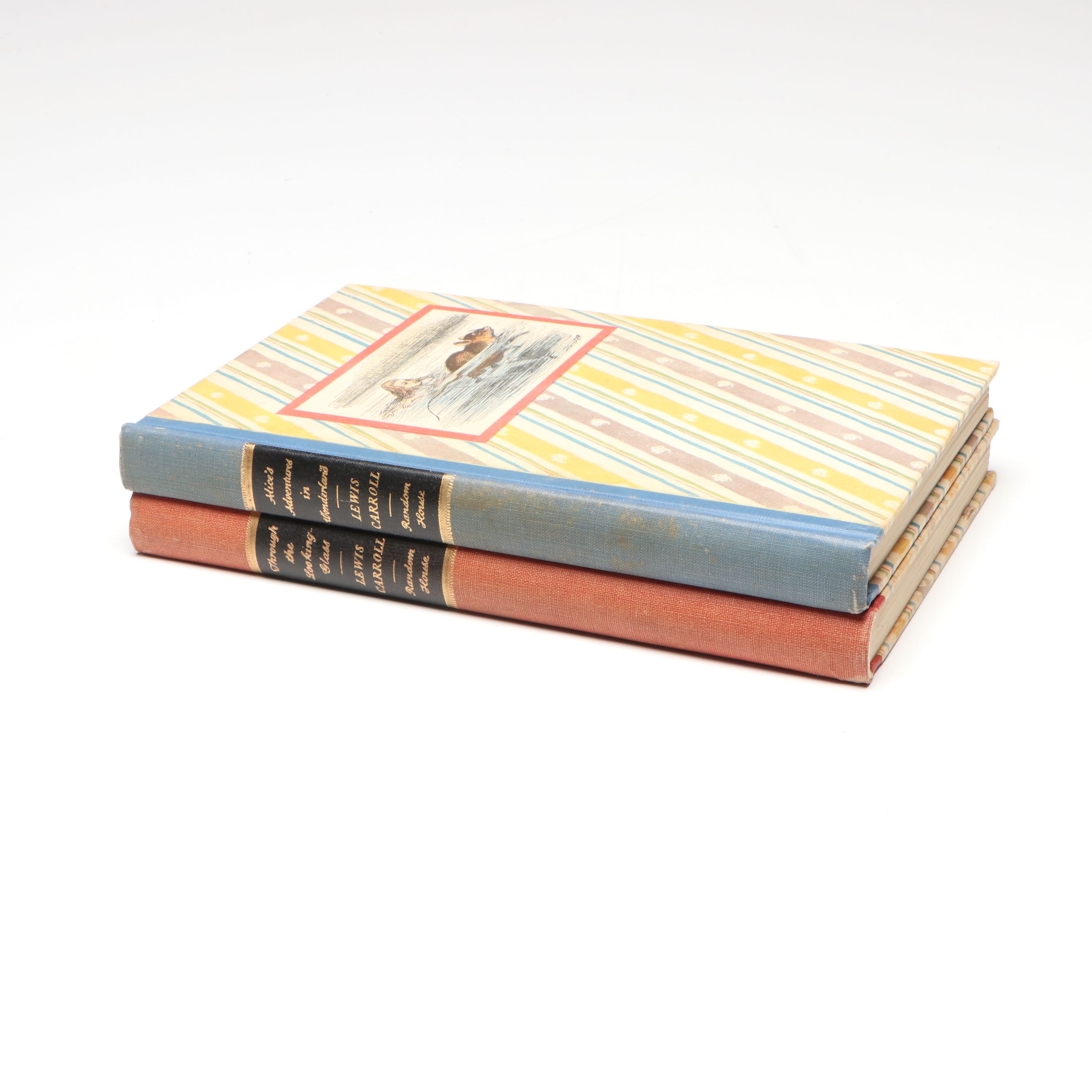 Illustrated "Alice in Wonderland" and "Through the Looking-Glass" Box Set, 1946