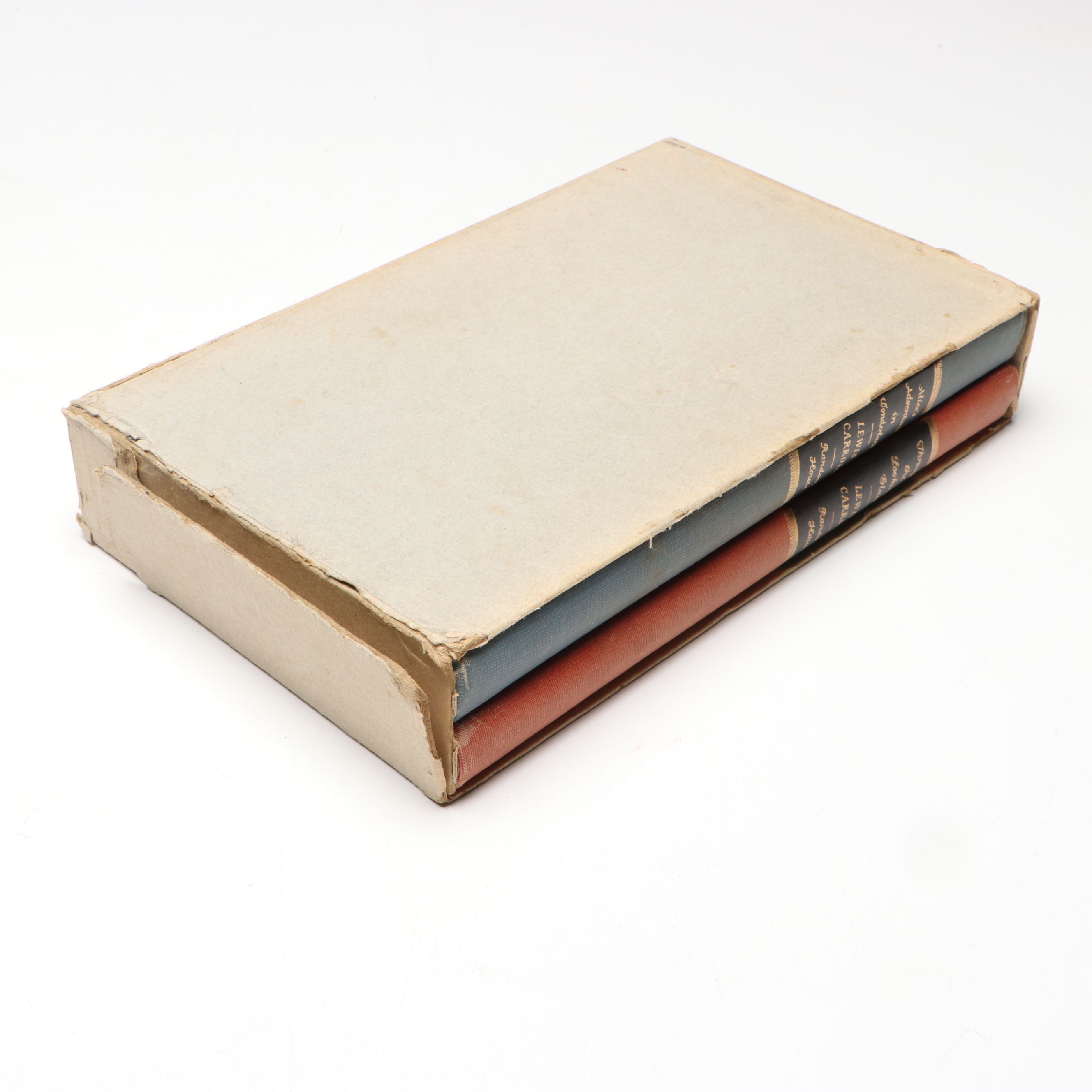 Illustrated "Alice in Wonderland" and "Through the Looking-Glass" Box Set, 1946