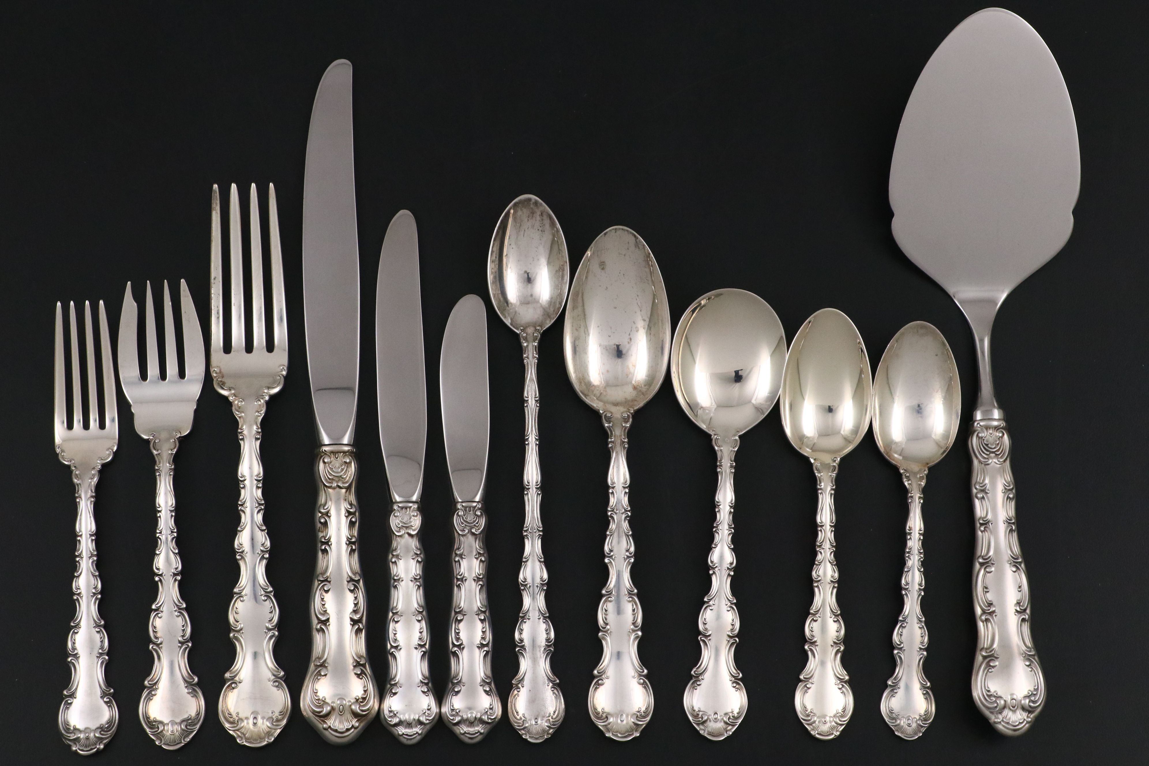 Gorham "Strasbourg" Sterling Silver Flatware