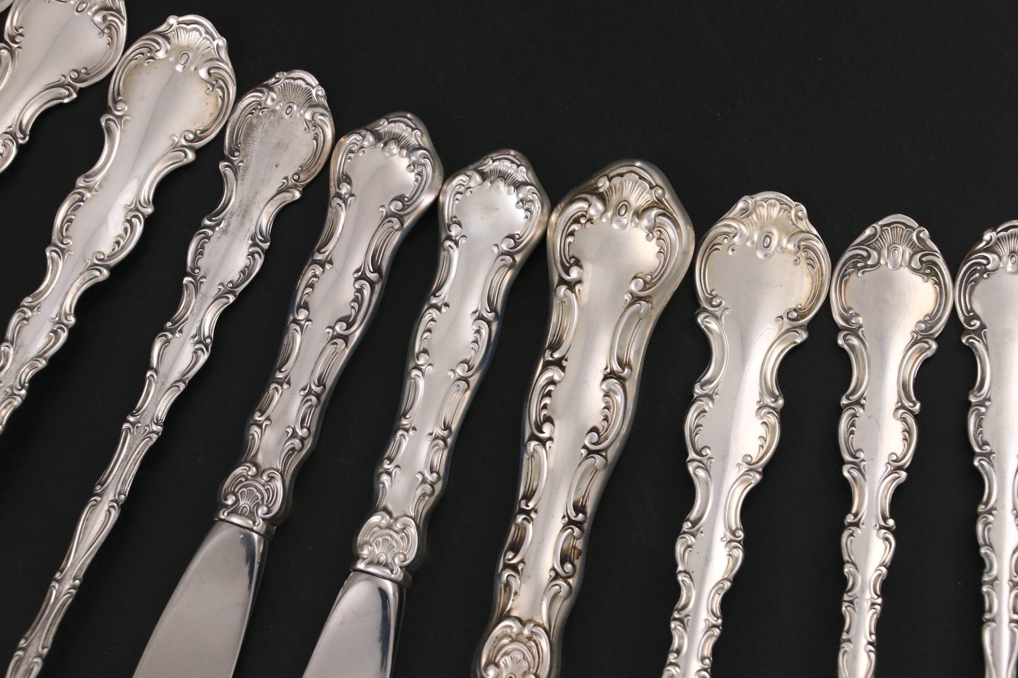 Gorham "Strasbourg" Sterling Silver Flatware