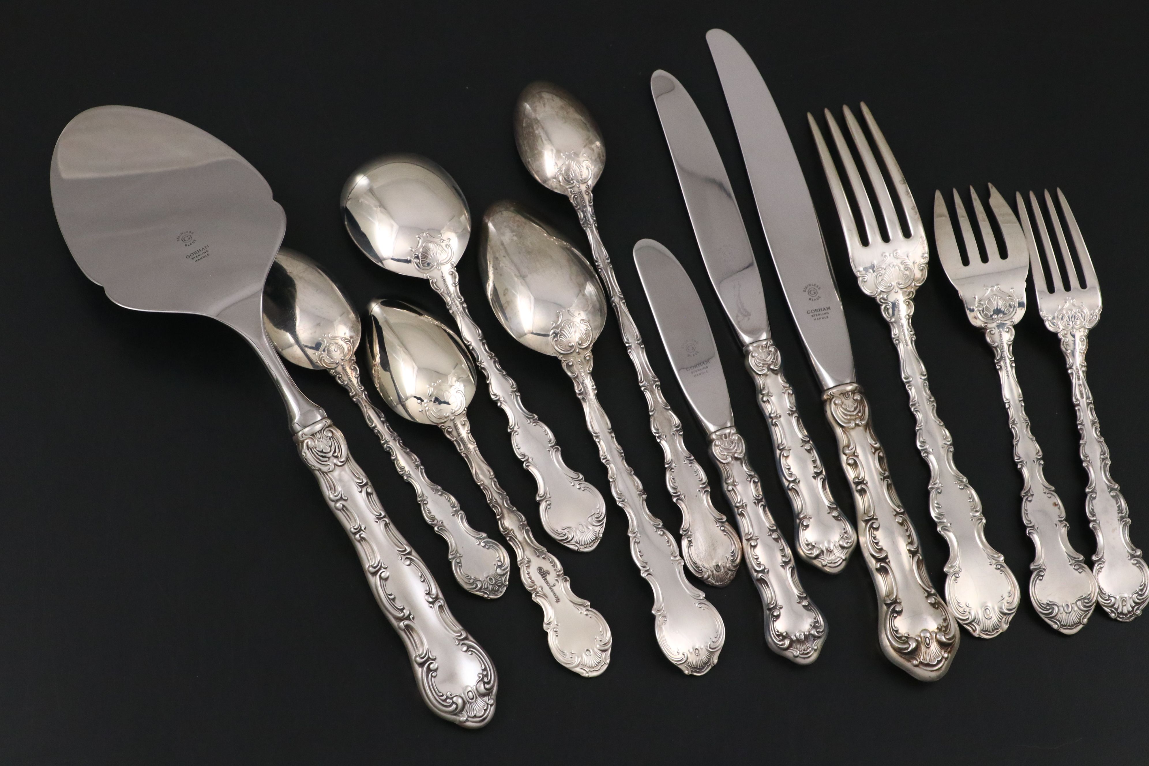 Gorham "Strasbourg" Sterling Silver Flatware