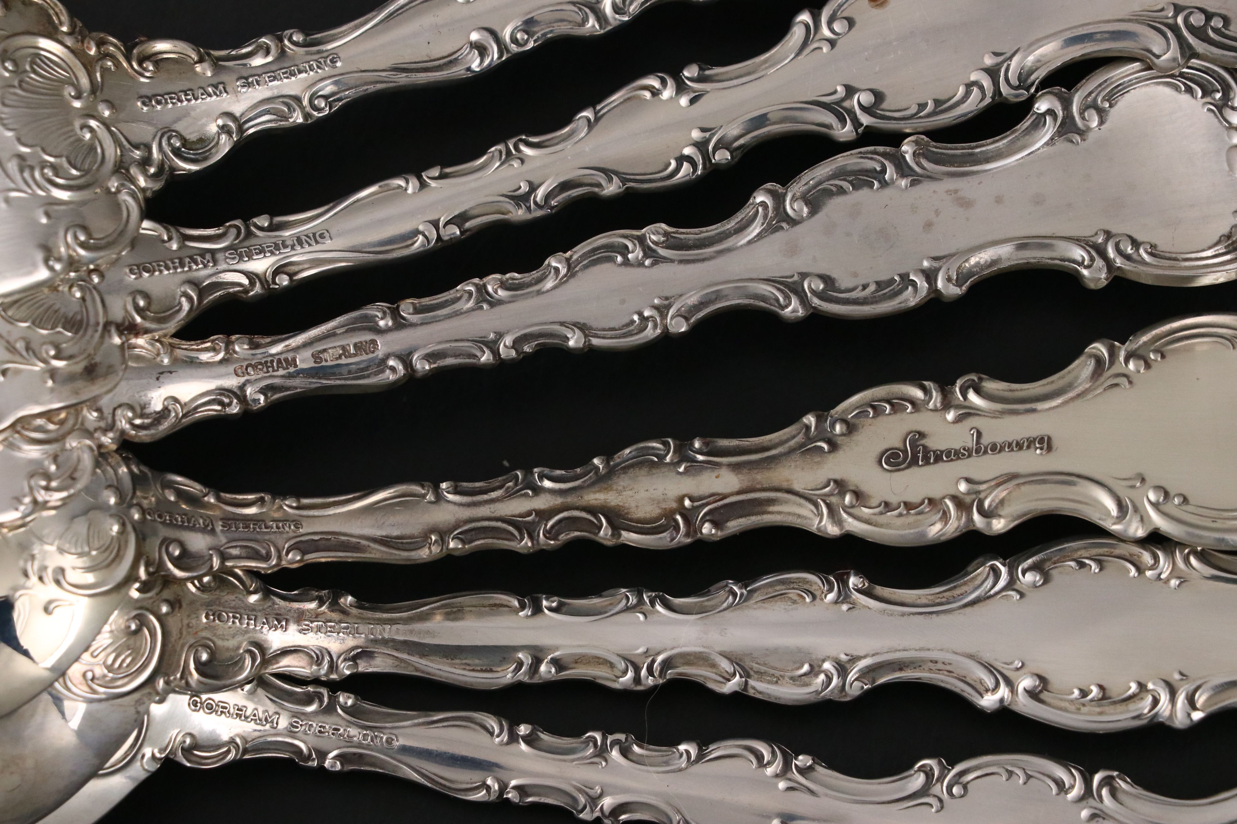 Gorham "Strasbourg" Sterling Silver Flatware