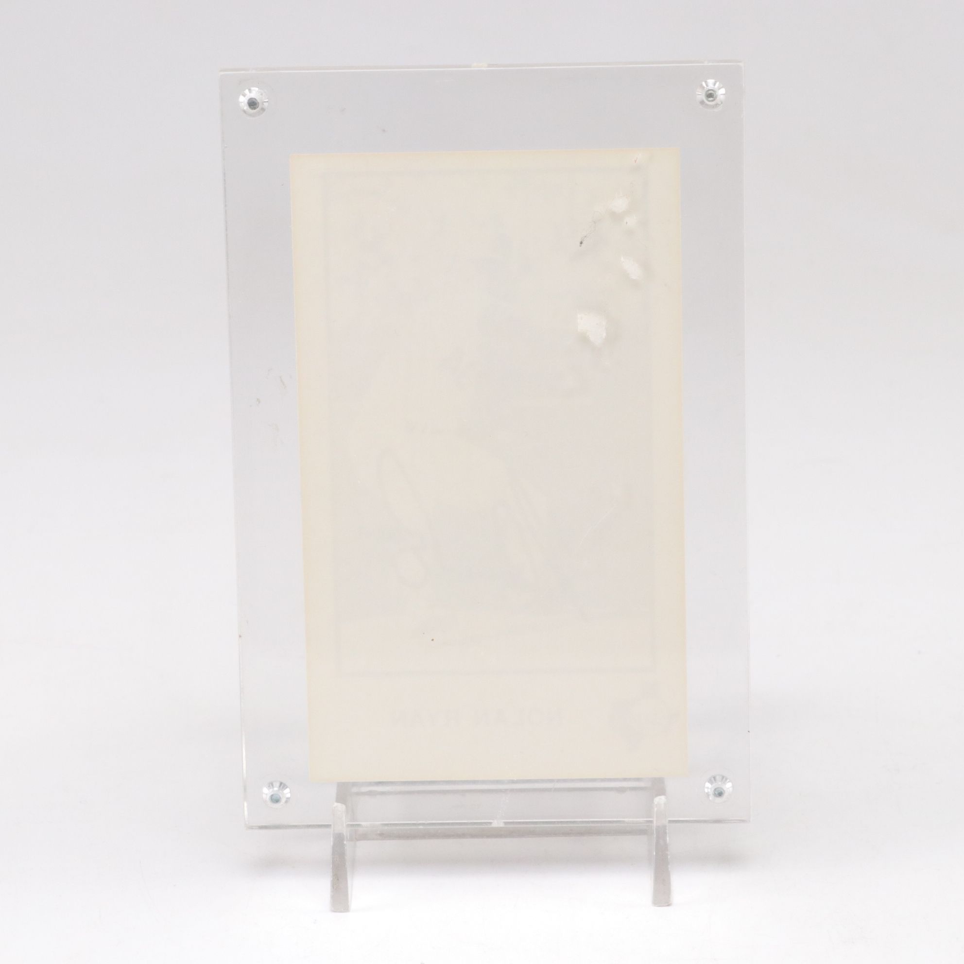 Nolan Ryan Signed Baseball and Photo with Cards and More