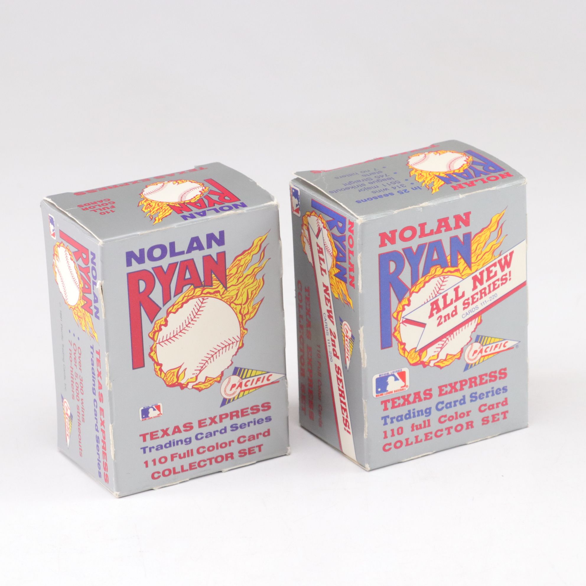 Nolan Ryan Signed Baseball and Photo with Cards and More