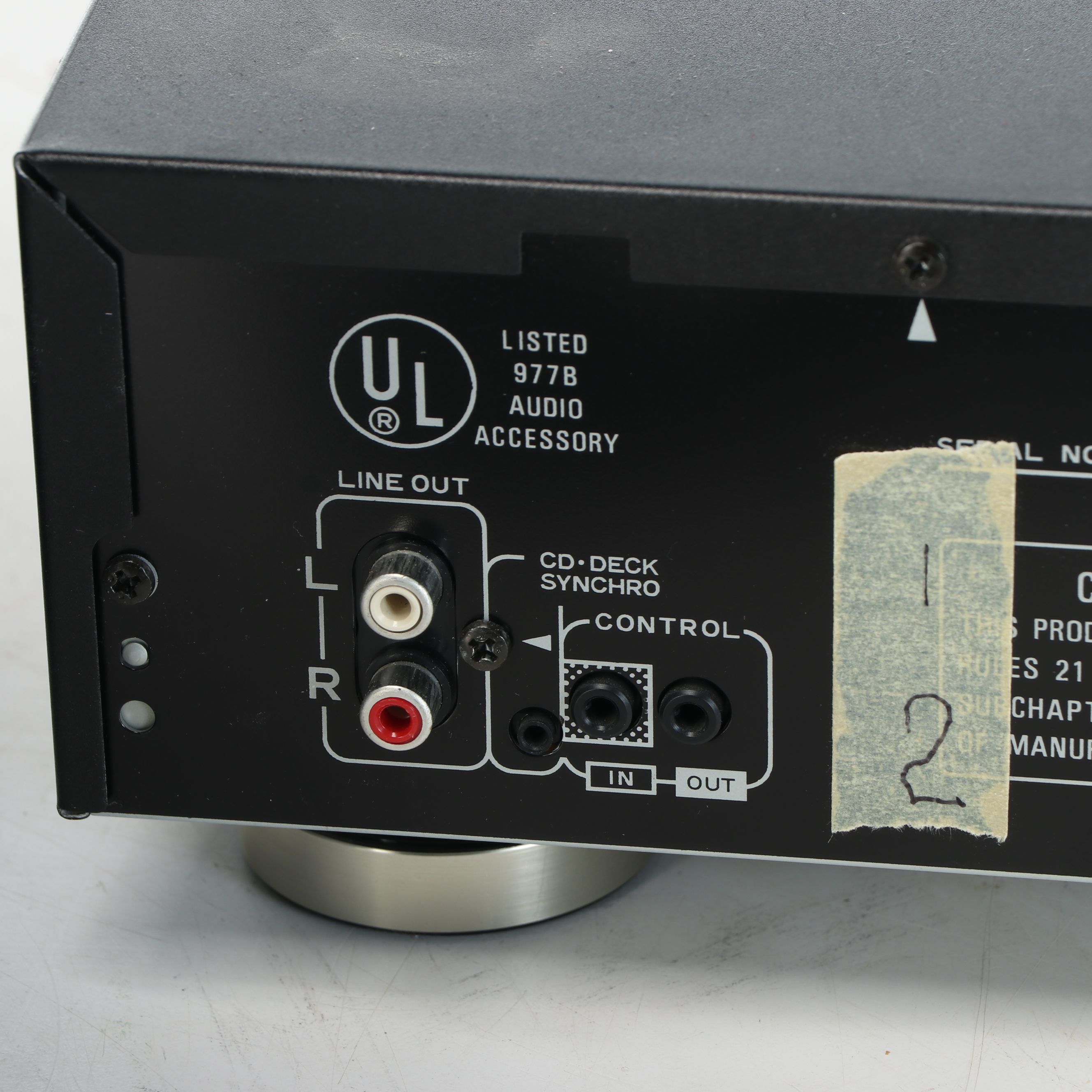 Yamaha Receiver and Cassette Deck with Pioneer CD Player and Bose Speakers