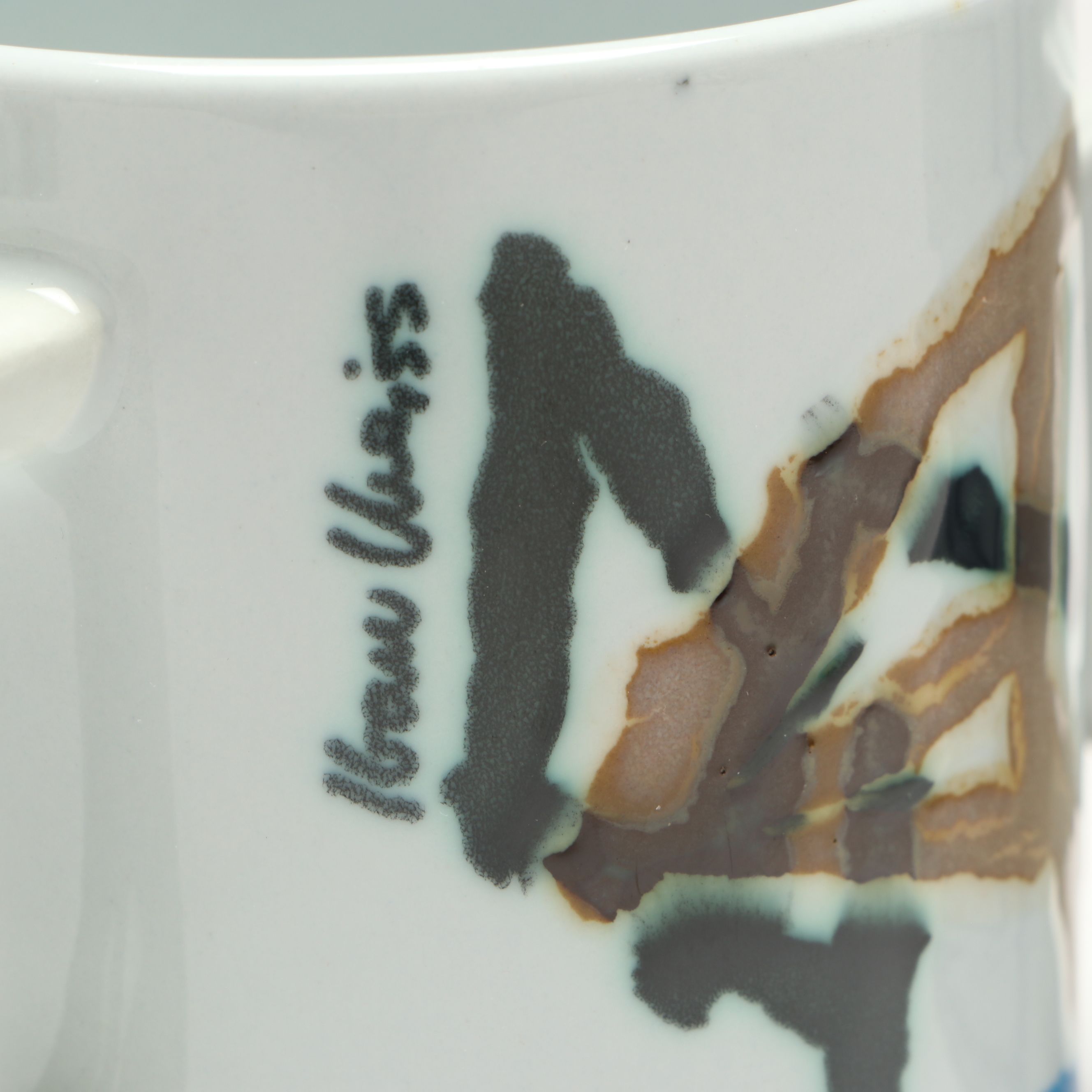 Royal Copenhagen Annual Porcelain Mugs, 1986-87, 1990-93, 1996, 1998