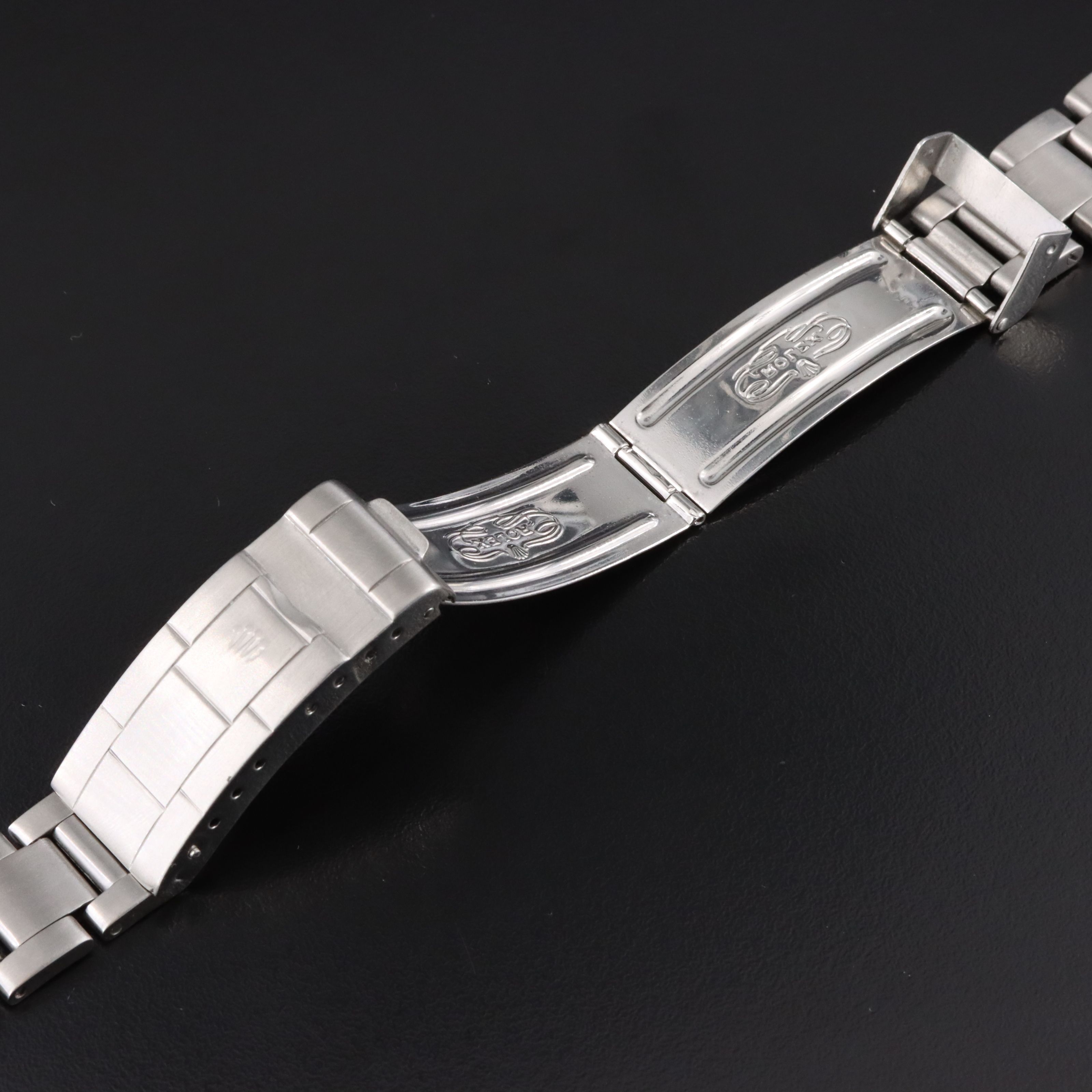 1983 Rolex Oyster Steelinox 93150 Watchband With 593 End Pieces