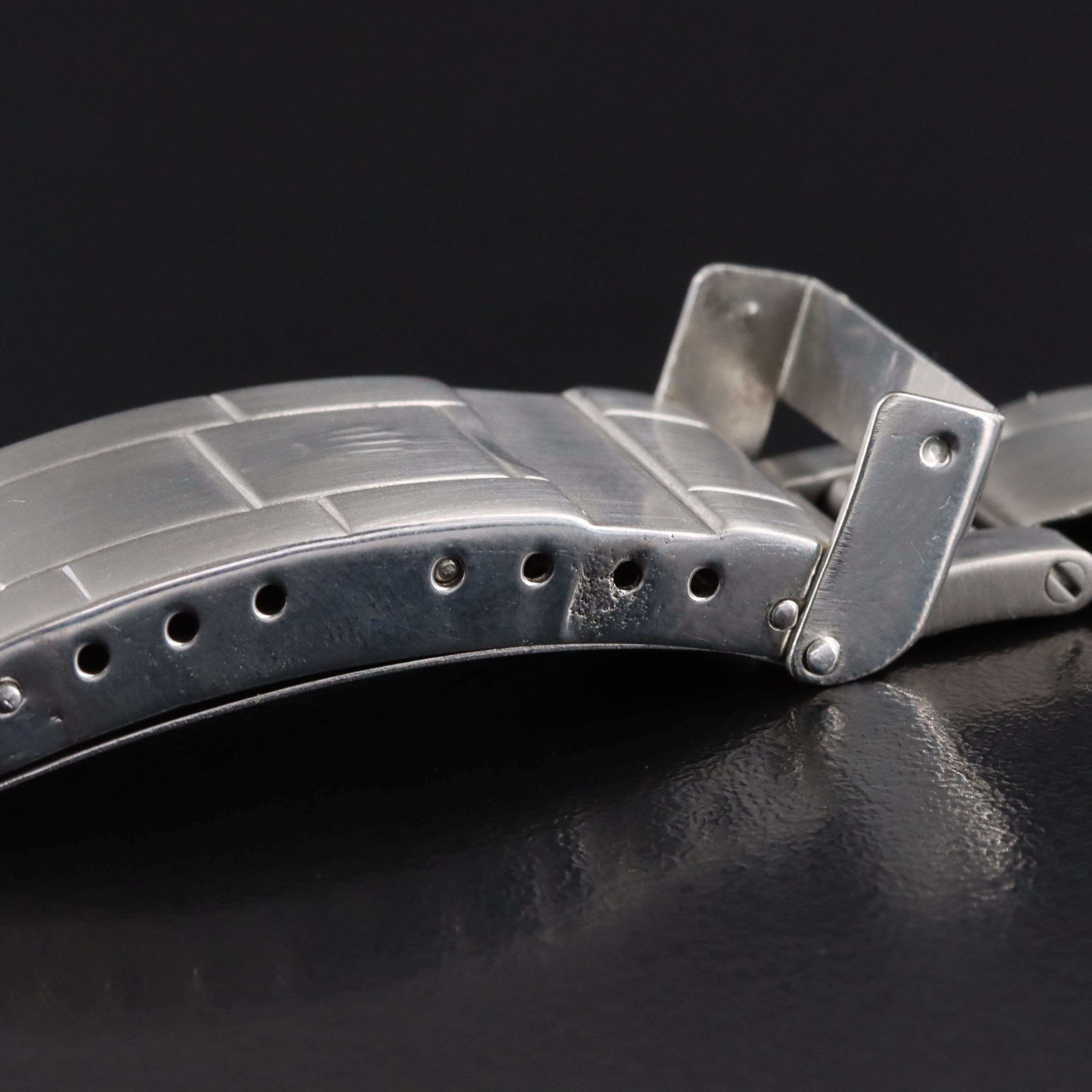 1983 Rolex Oyster Steelinox 93150 Watchband With 593 End Pieces