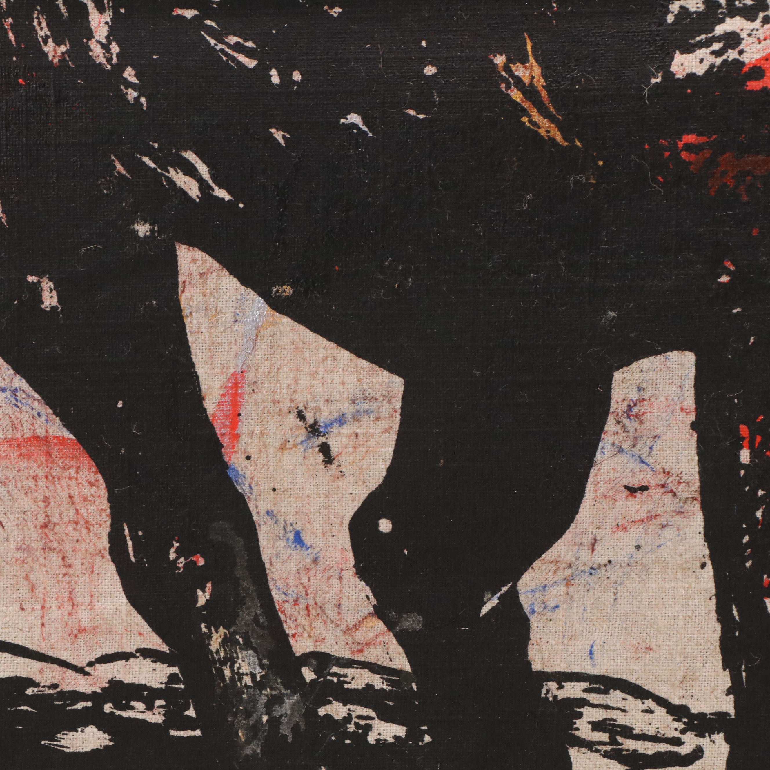 Eric Ajama Embellished Screenprint of Warthog