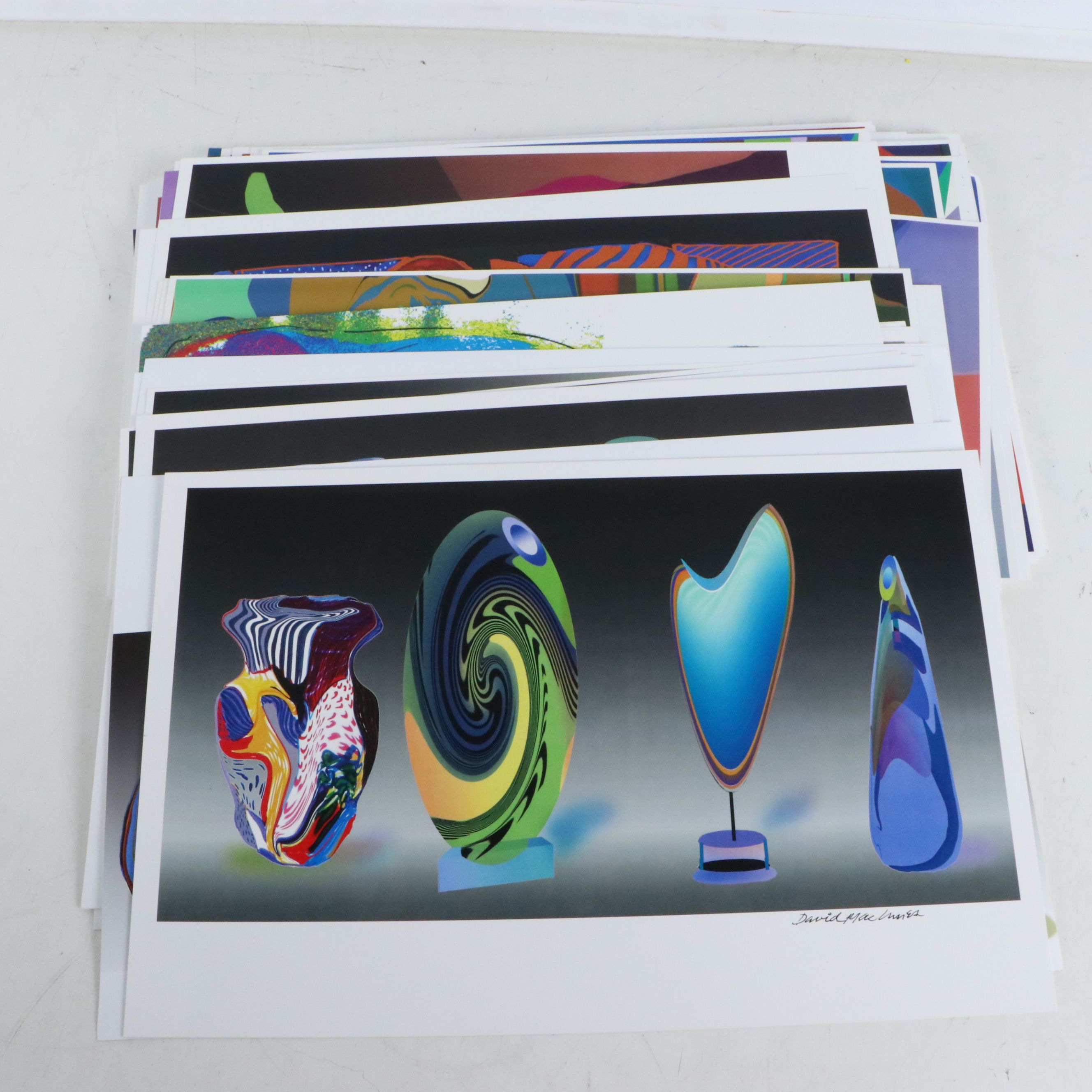 David Mac Innes Assorted Offset Lithographs and Digital Prints, 21st Century