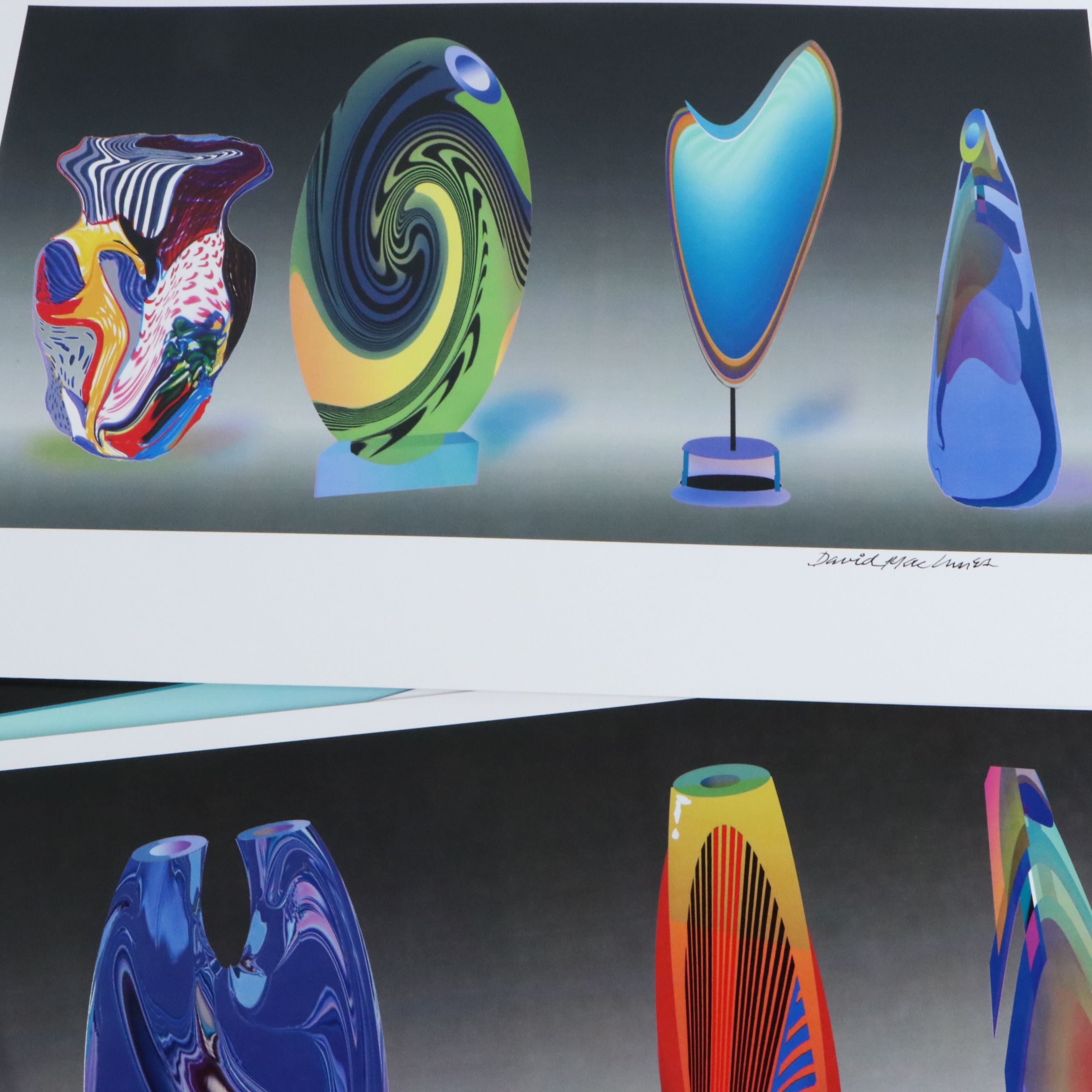 David Mac Innes Assorted Offset Lithographs and Digital Prints, 21st Century