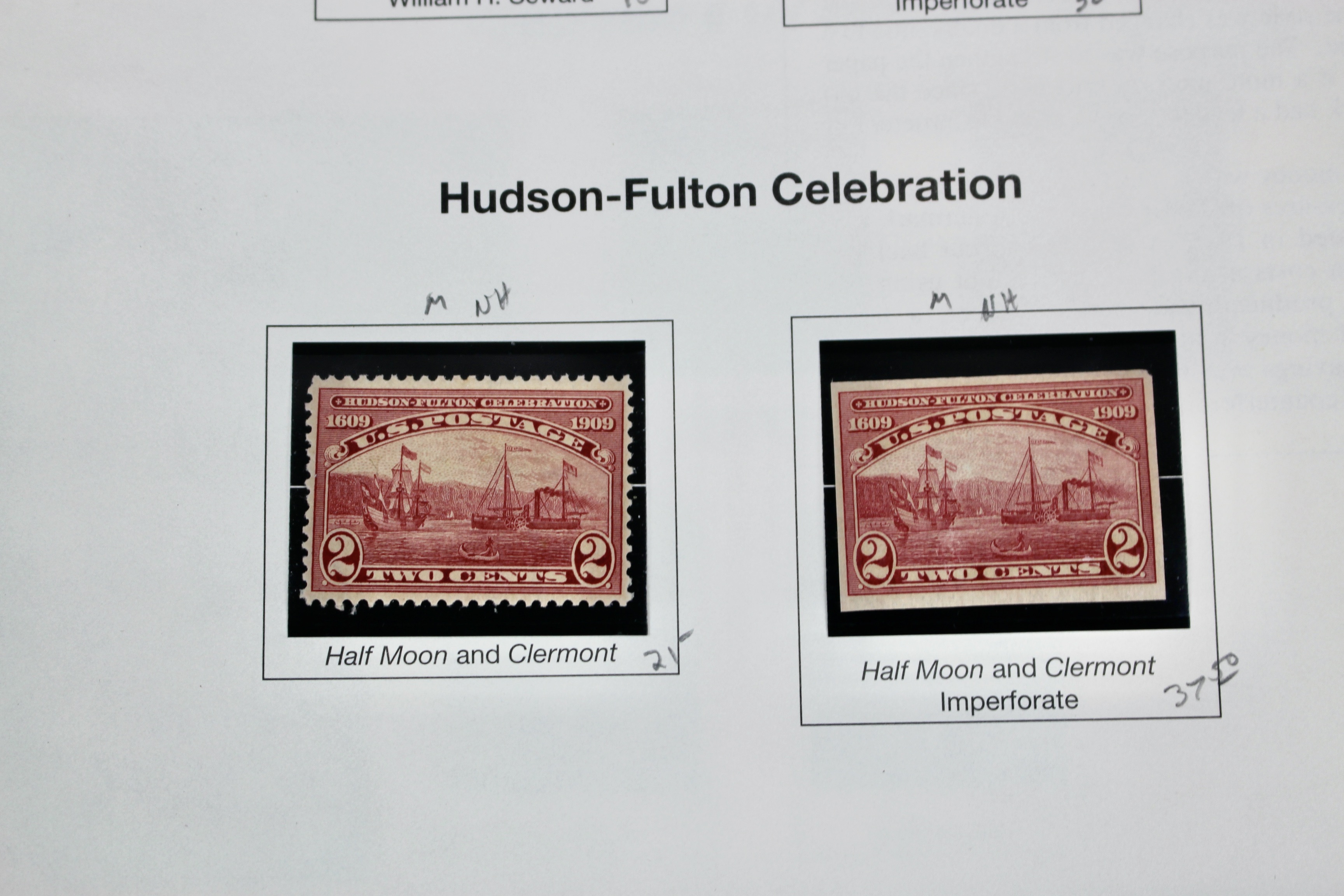 Mint Condition U.S. Postage Stamp Collection, 1908 to 1929