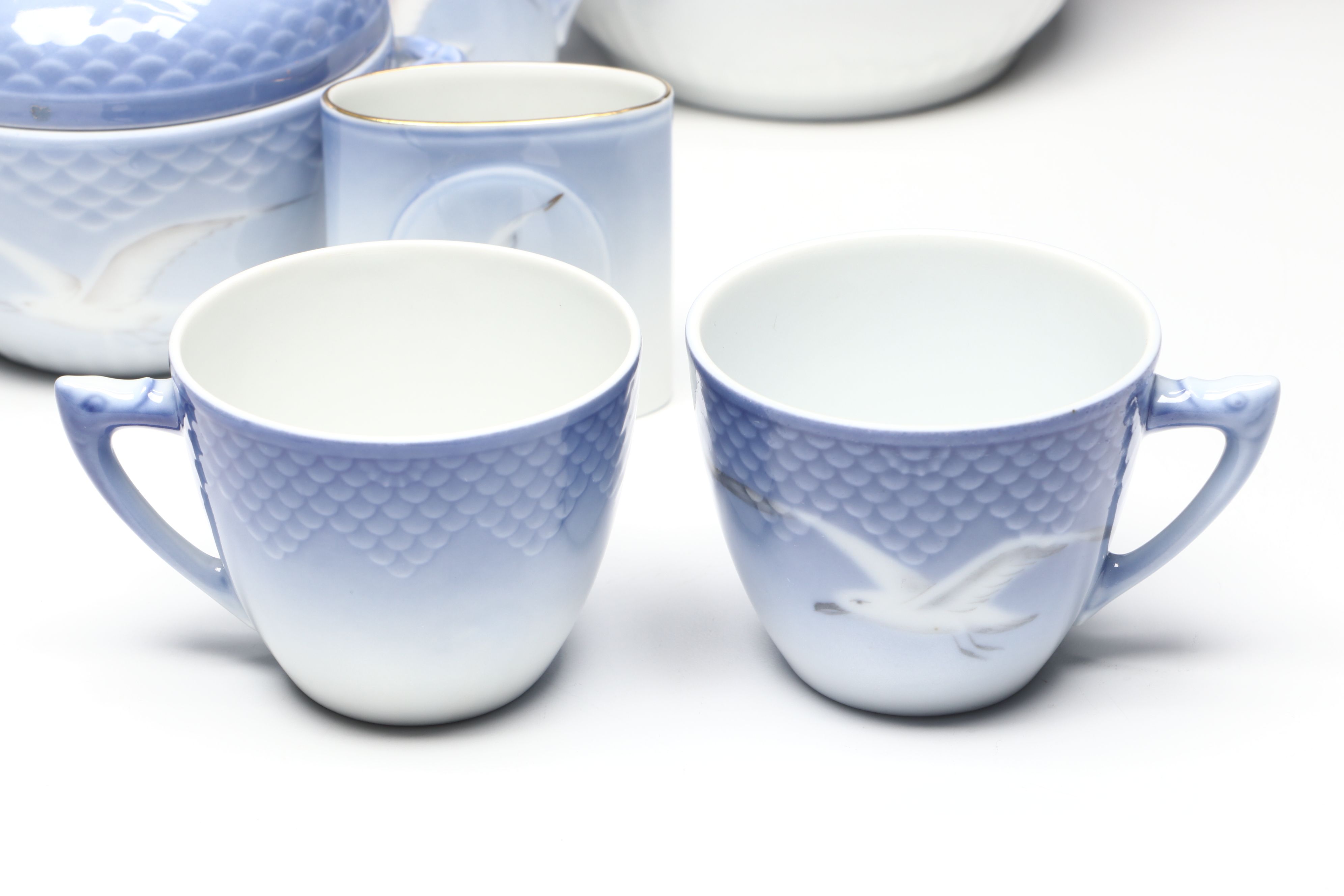 Bing & Grøndahl "Seagull" Porcelain Tea and Coffee Service