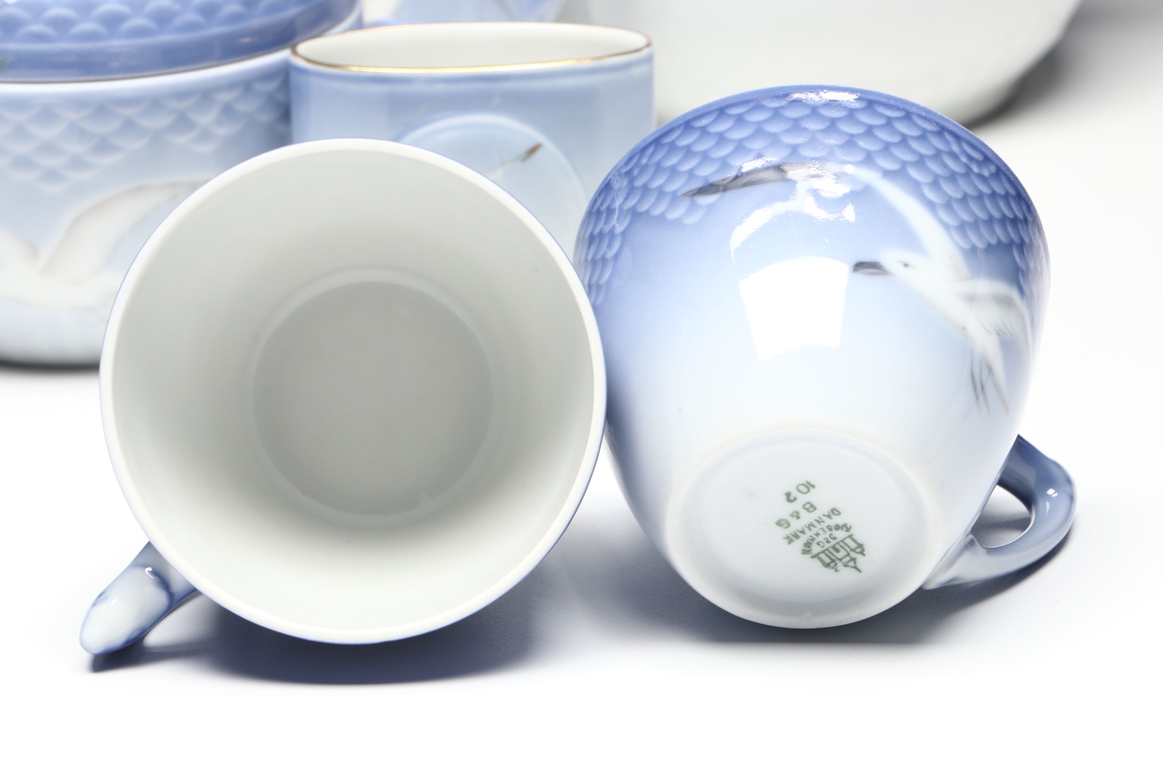 Bing & Grøndahl "Seagull" Porcelain Tea and Coffee Service