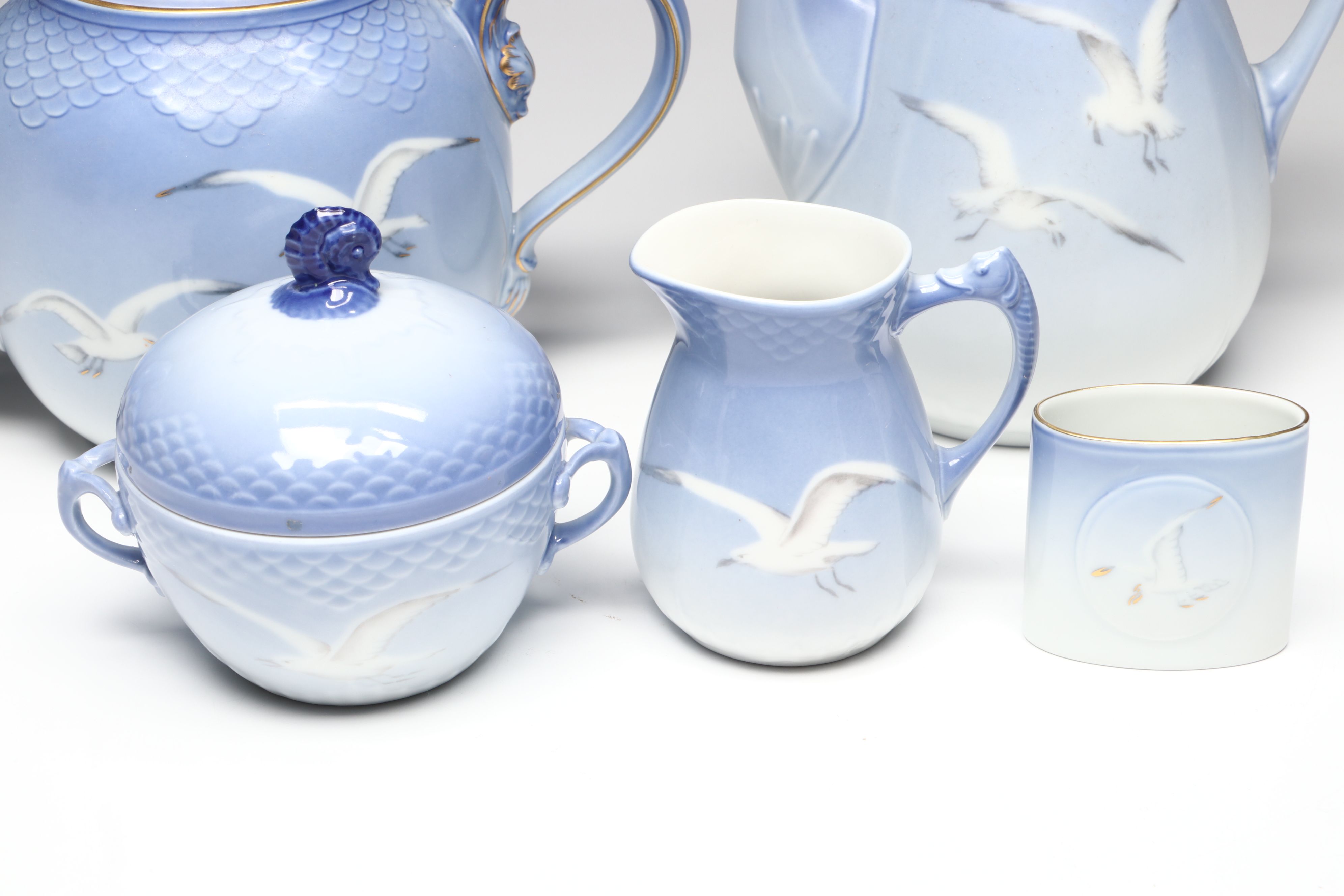 Bing & Grøndahl "Seagull" Porcelain Tea and Coffee Service