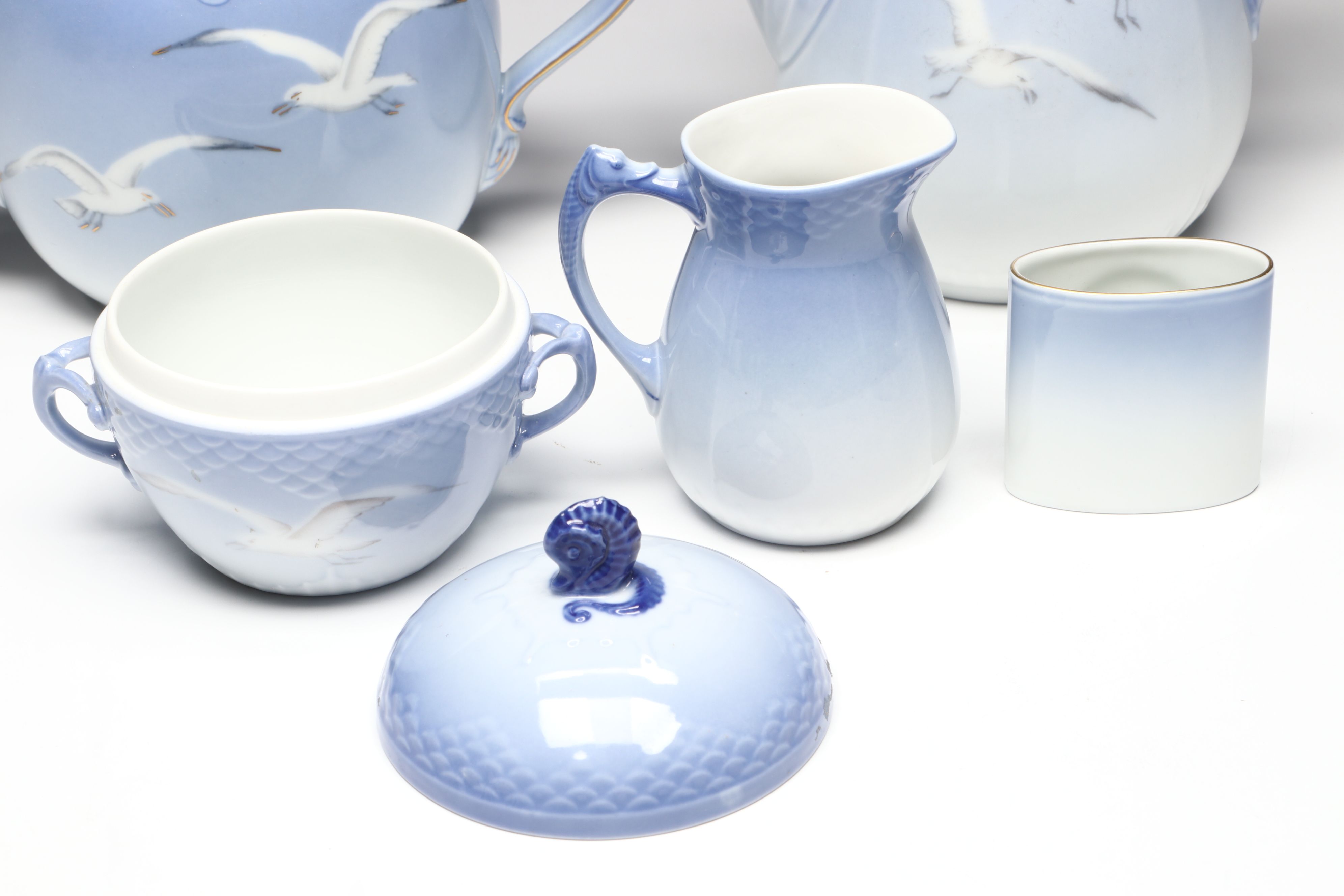 Bing & Grøndahl "Seagull" Porcelain Tea and Coffee Service