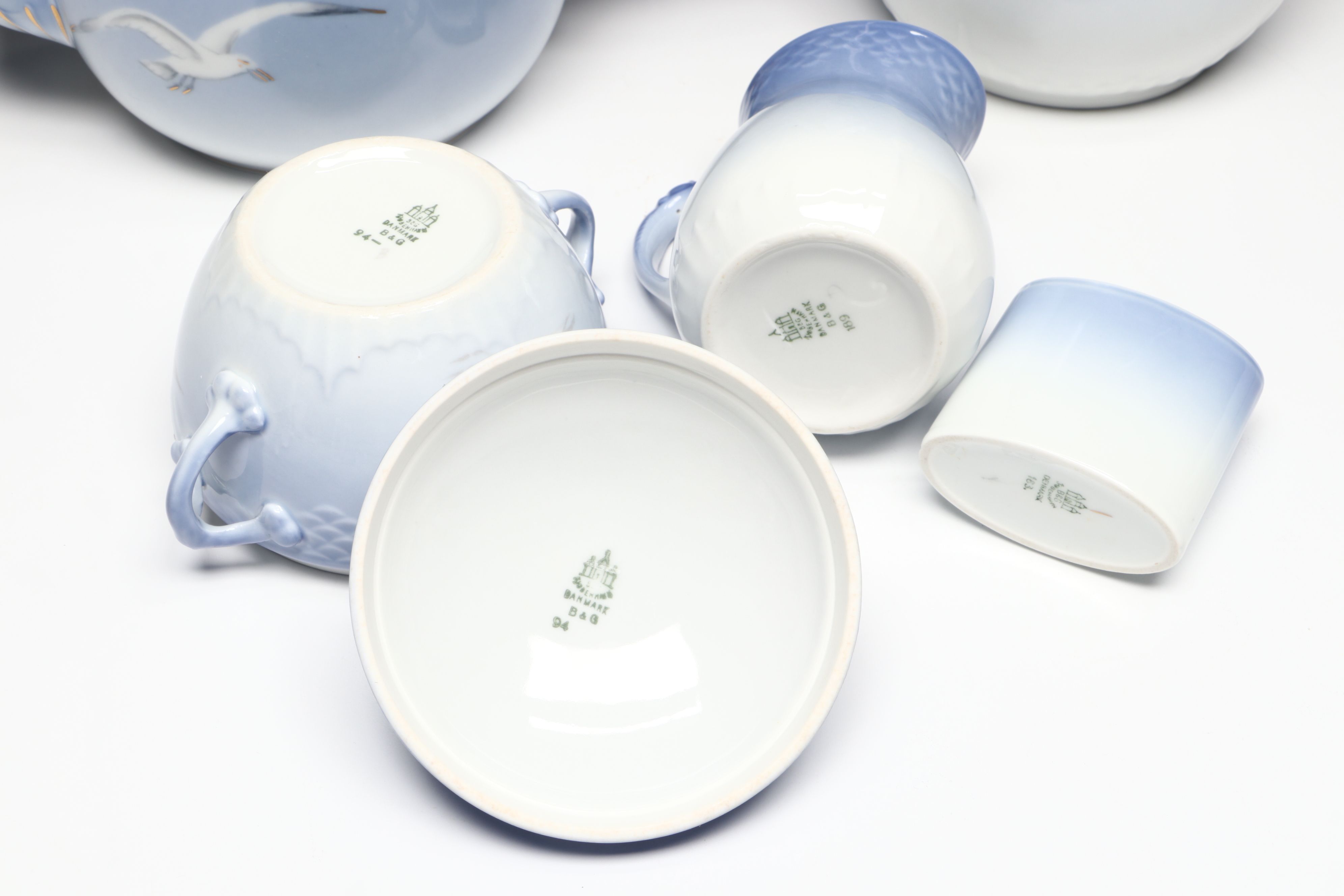 Bing & Grøndahl "Seagull" Porcelain Tea and Coffee Service