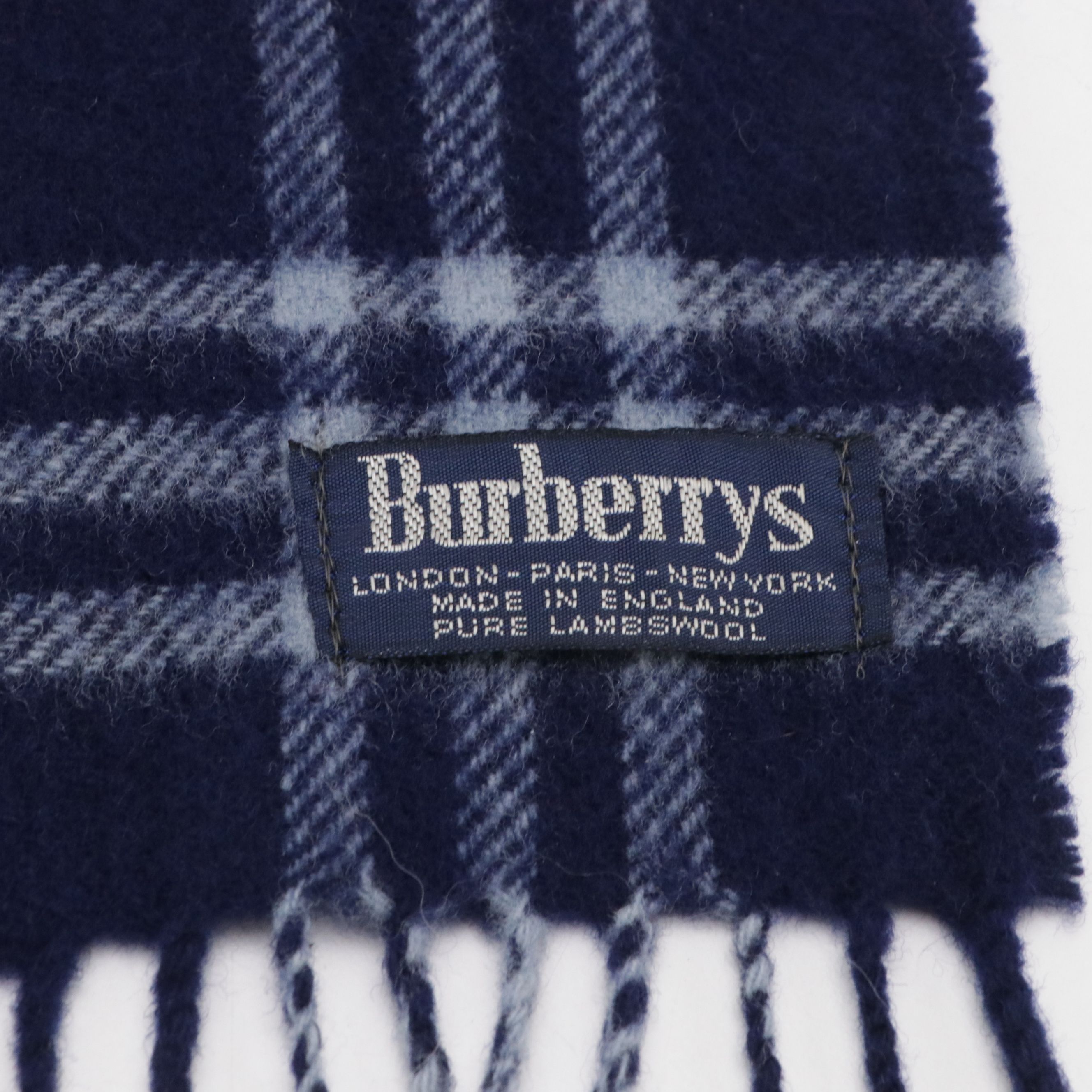 Burberrys Lambswool Fringe Scarf and Burberry Reversible Bucket Hat