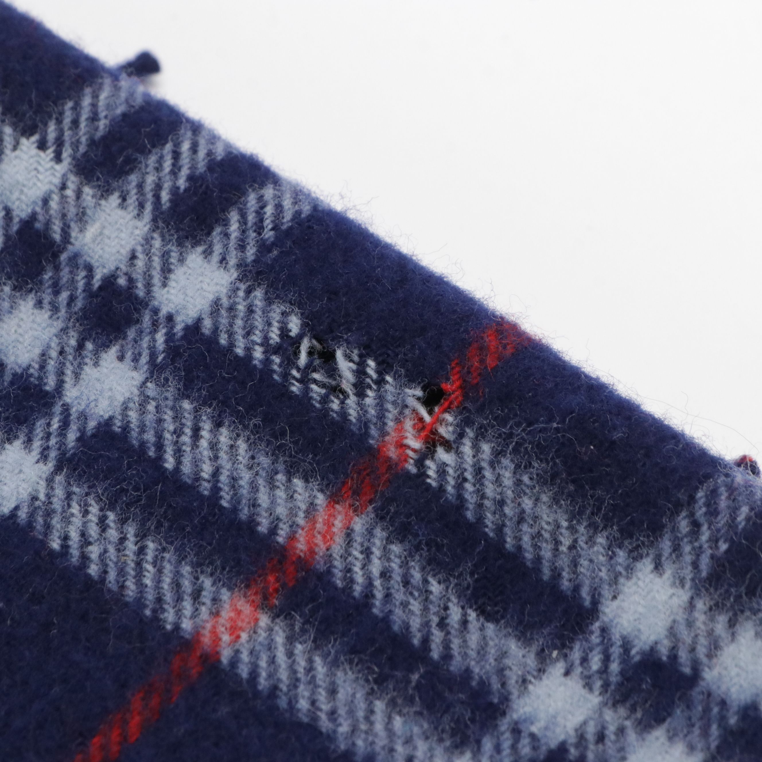 Burberrys Lambswool Fringe Scarf and Burberry Reversible Bucket Hat