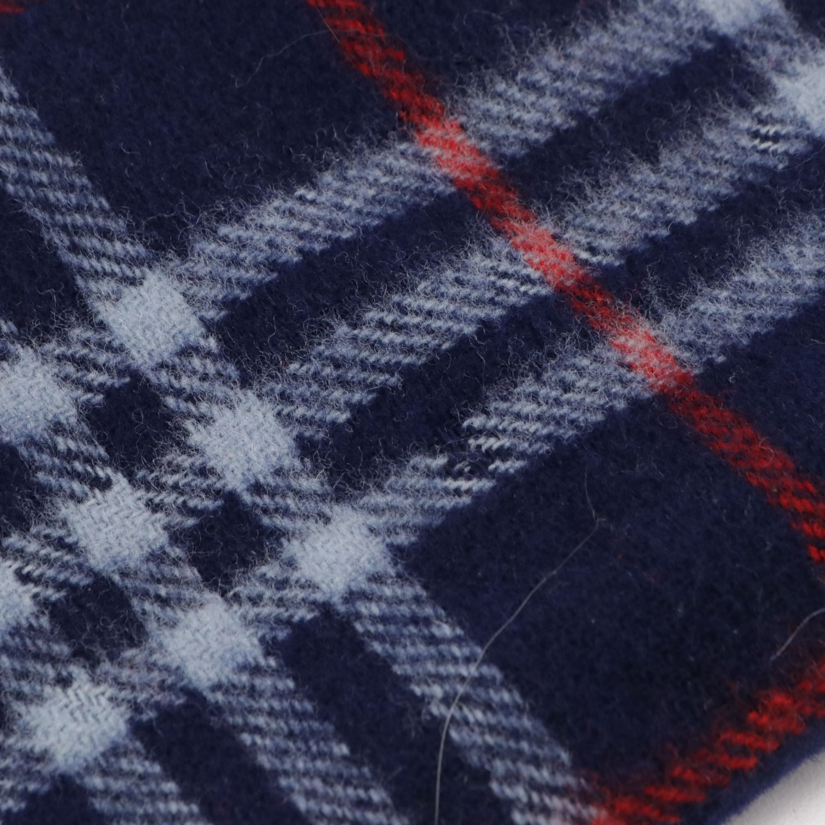 Burberrys Lambswool Fringe Scarf and Burberry Reversible Bucket Hat