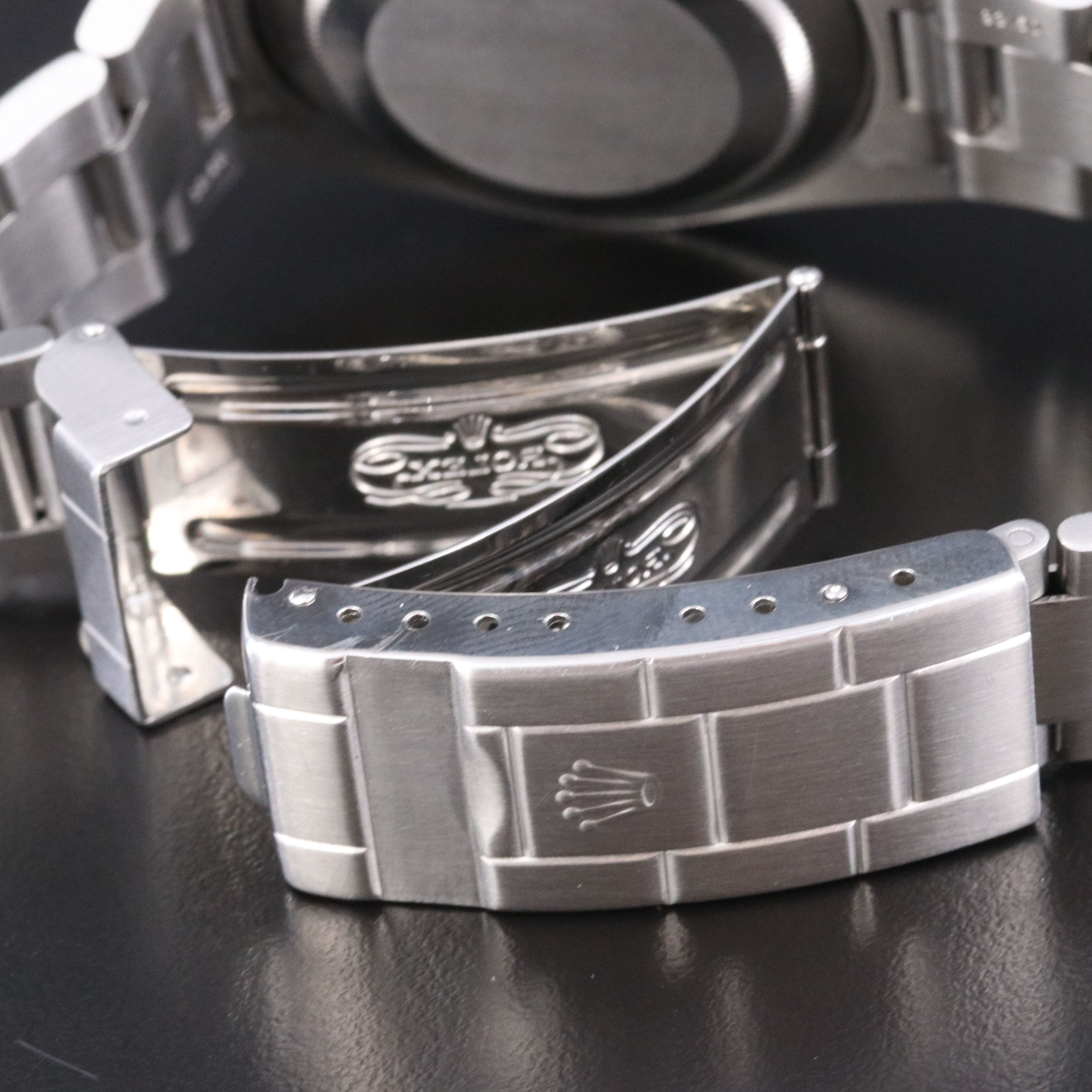 1991 Rolex Submariner St. Steel Black Dial Oyster Bracelet Watch Ref. 14060