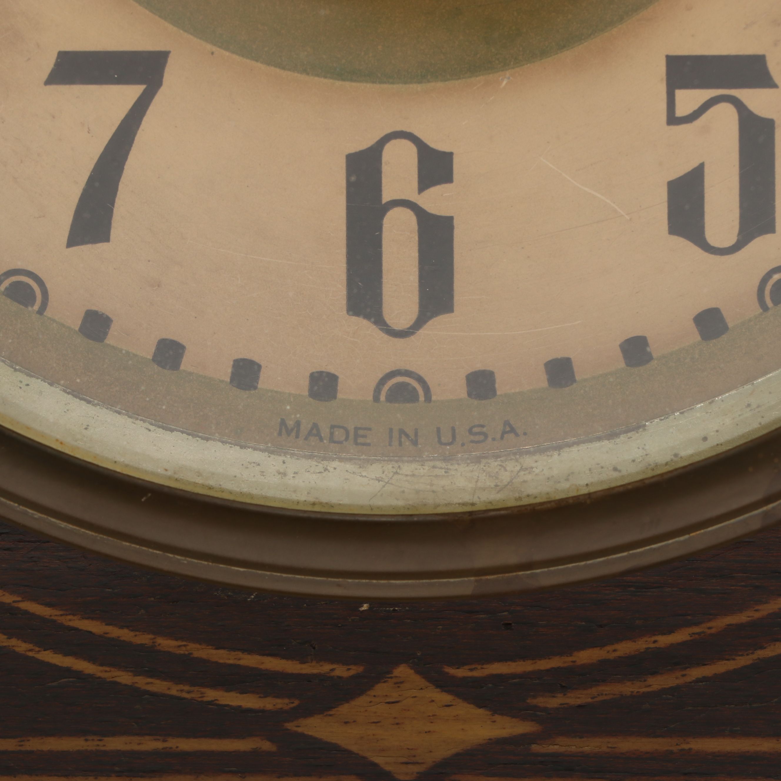 Plymouth Wooden Mantel Clock