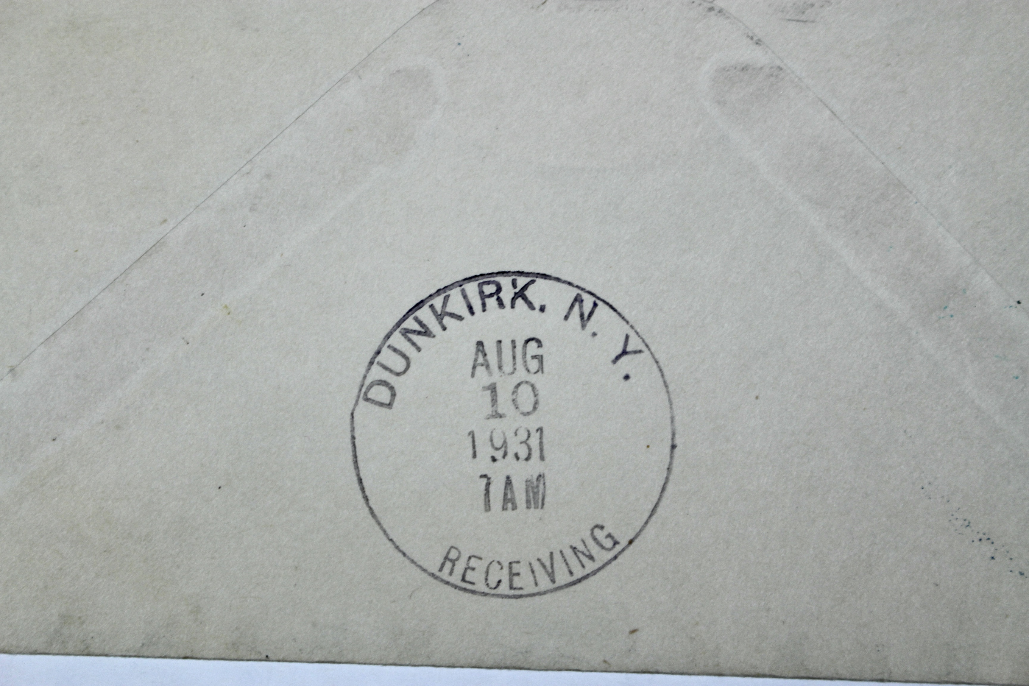 1931 Graf Zeppelin Postal Cover, USS Akron Christening