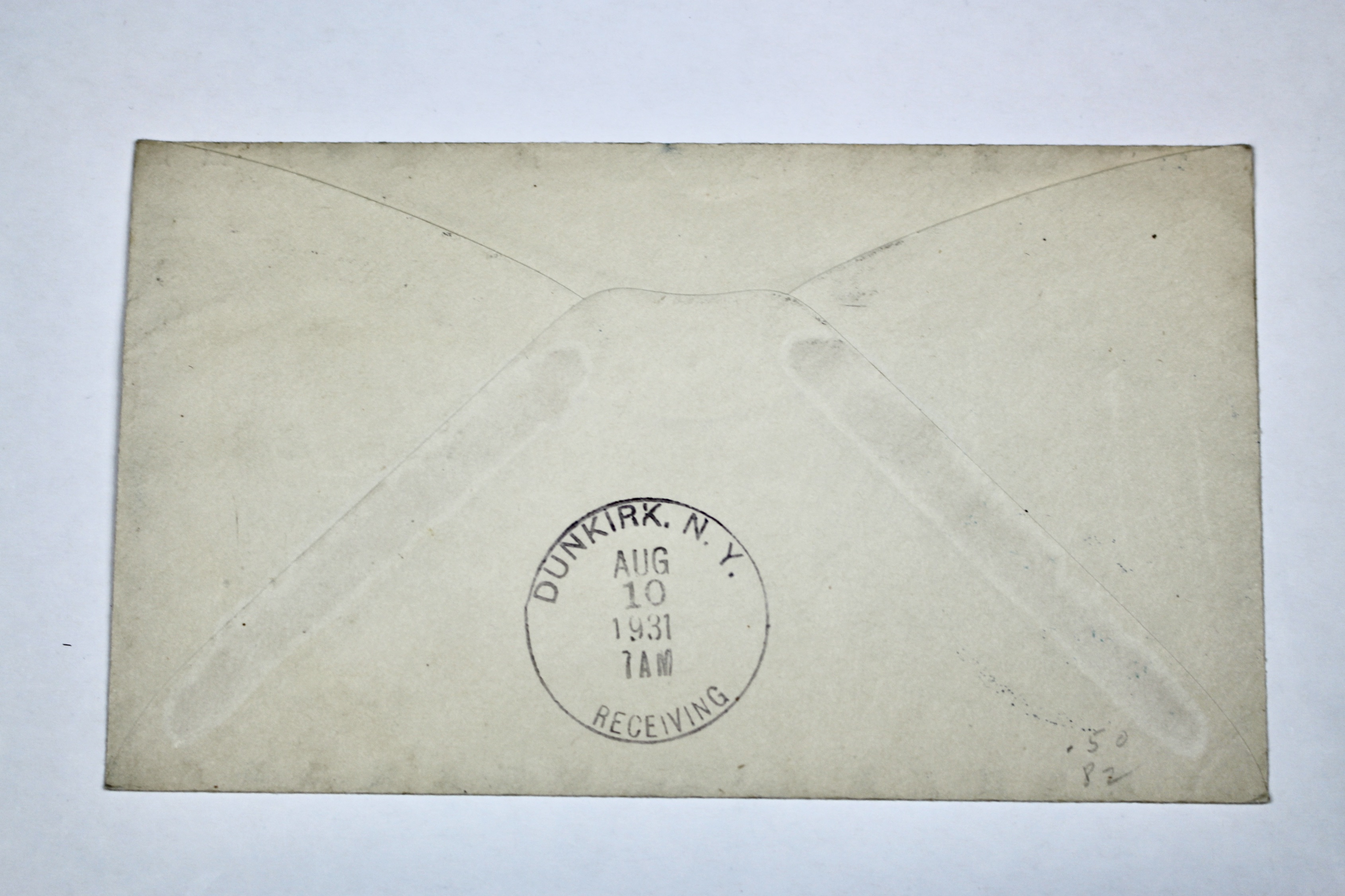 1931 Graf Zeppelin Postal Cover, USS Akron Christening