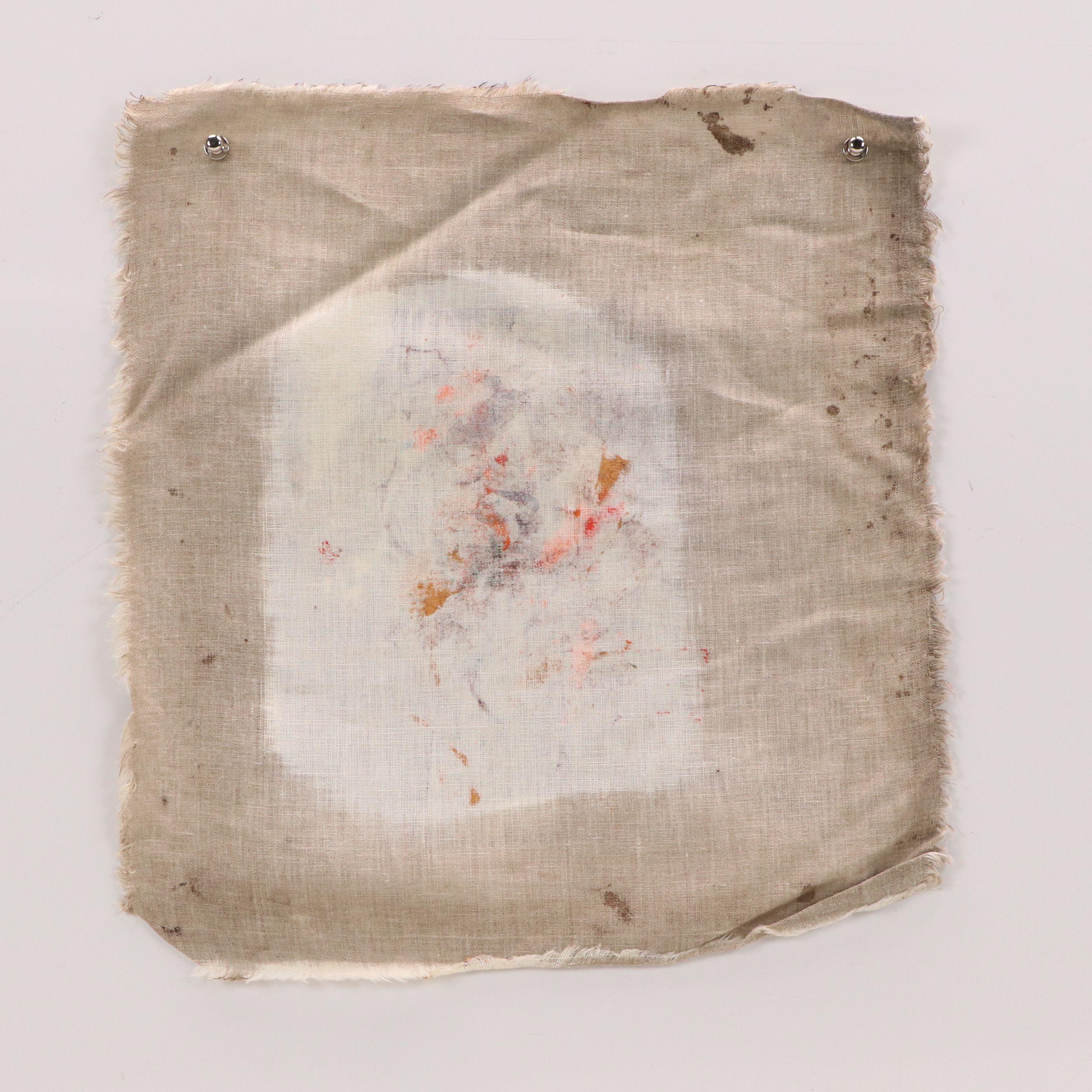 Eric Ajama Embellished Screenprinted Portraits on Canvas