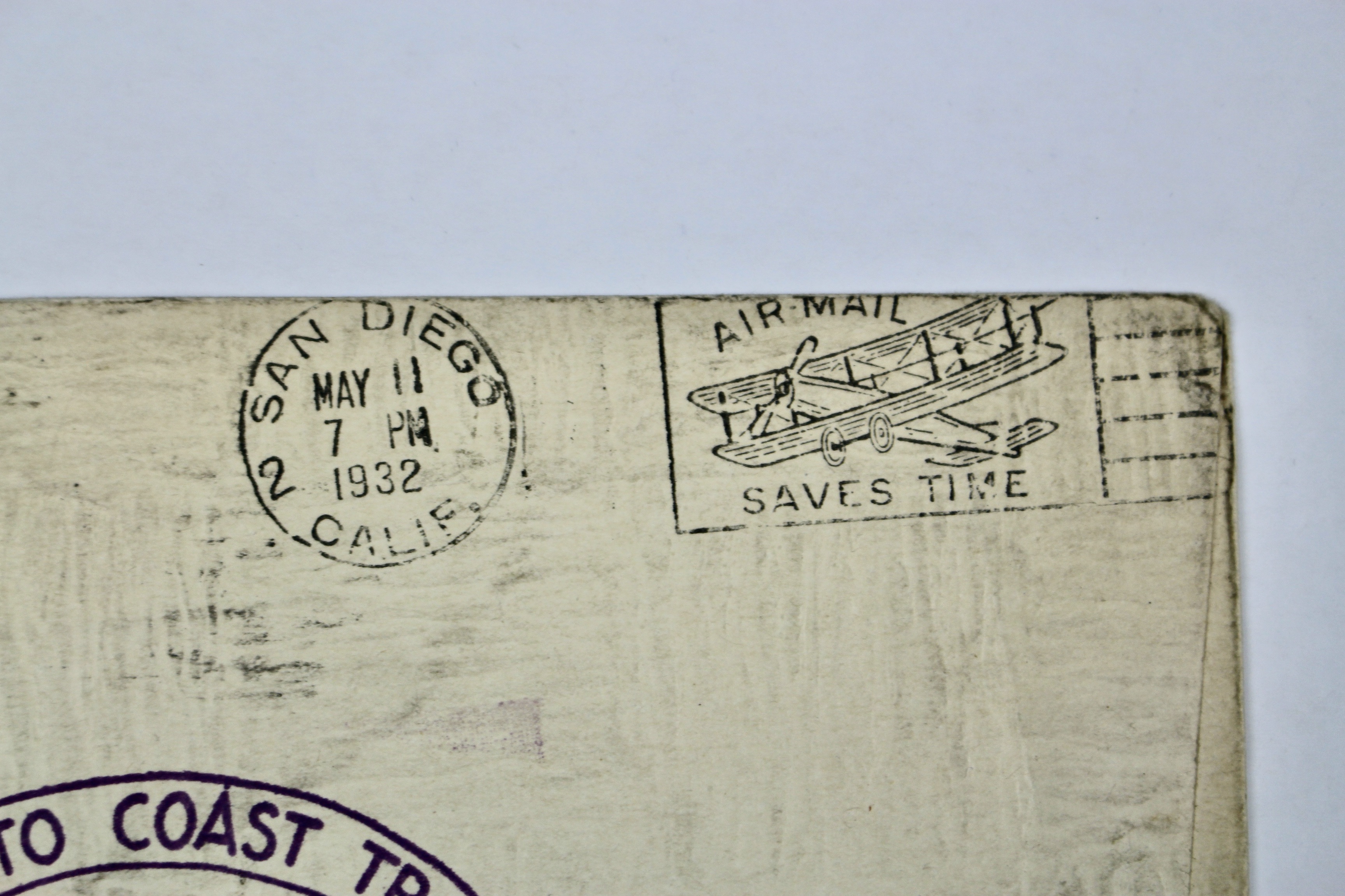 1932 USS Akron Graf Zeppelin Postal Cover