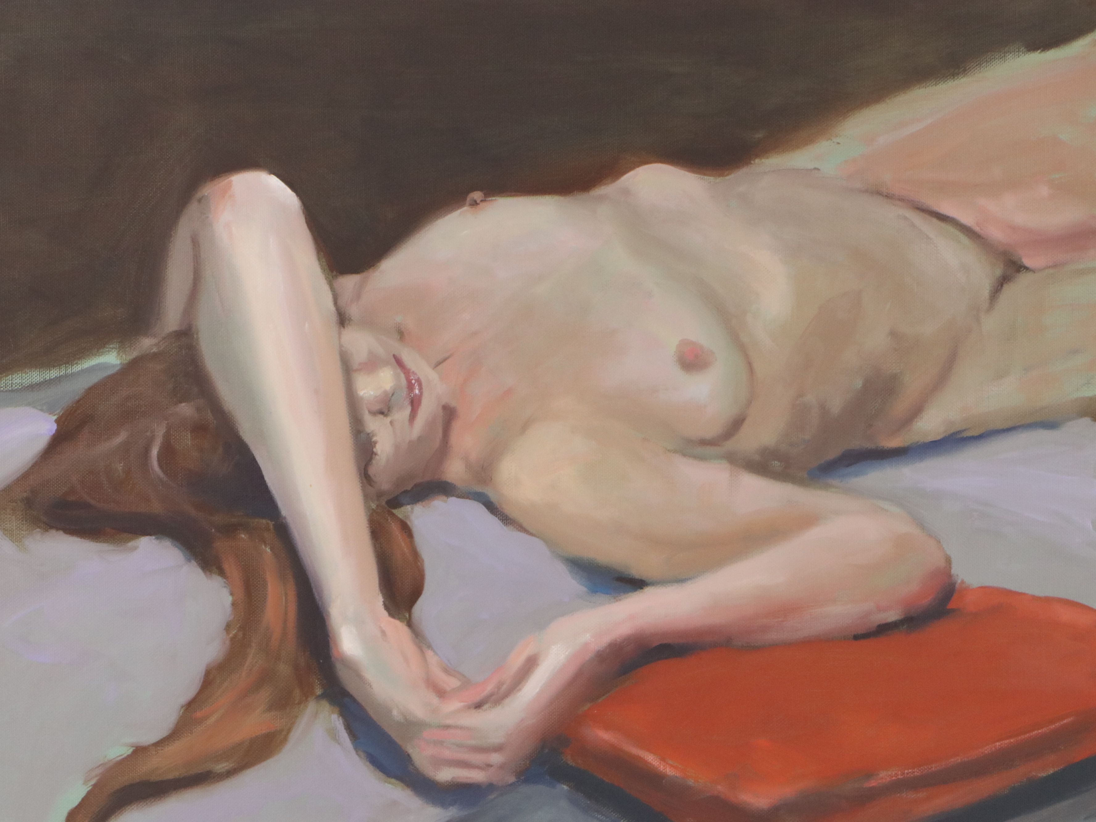 Larry Griggs Oil Paintings of Female Nudes, 21st Century