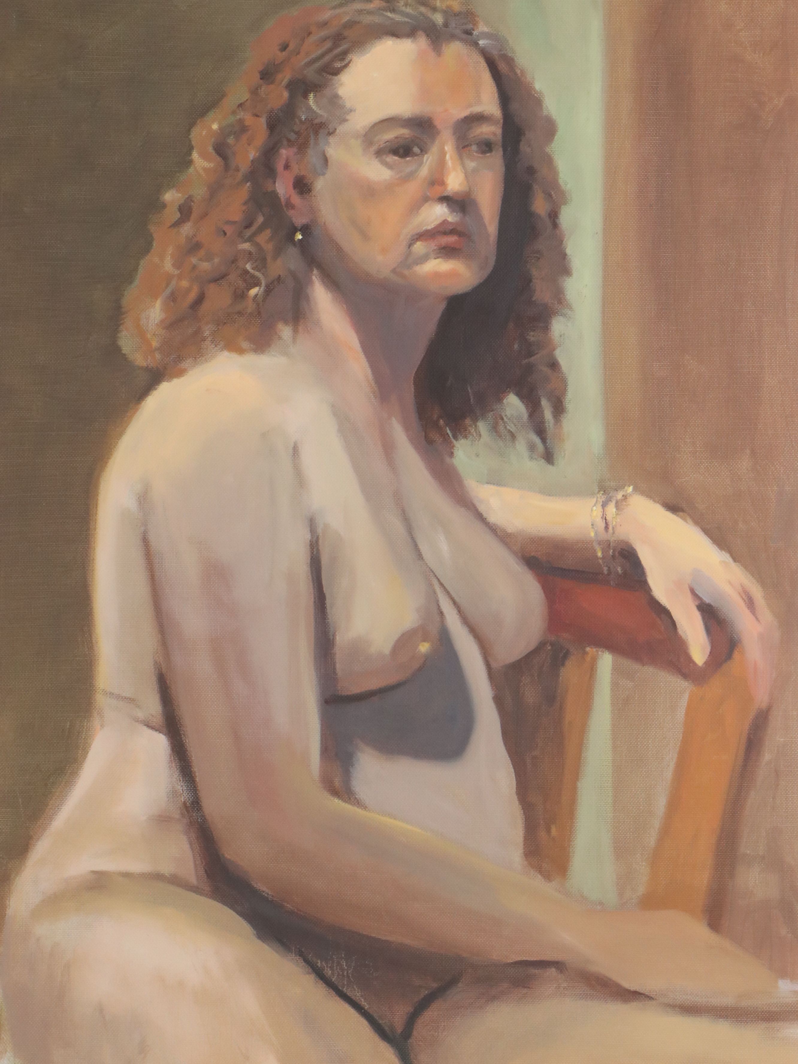 Larry Griggs Oil Paintings of Female Nudes, 21st Century