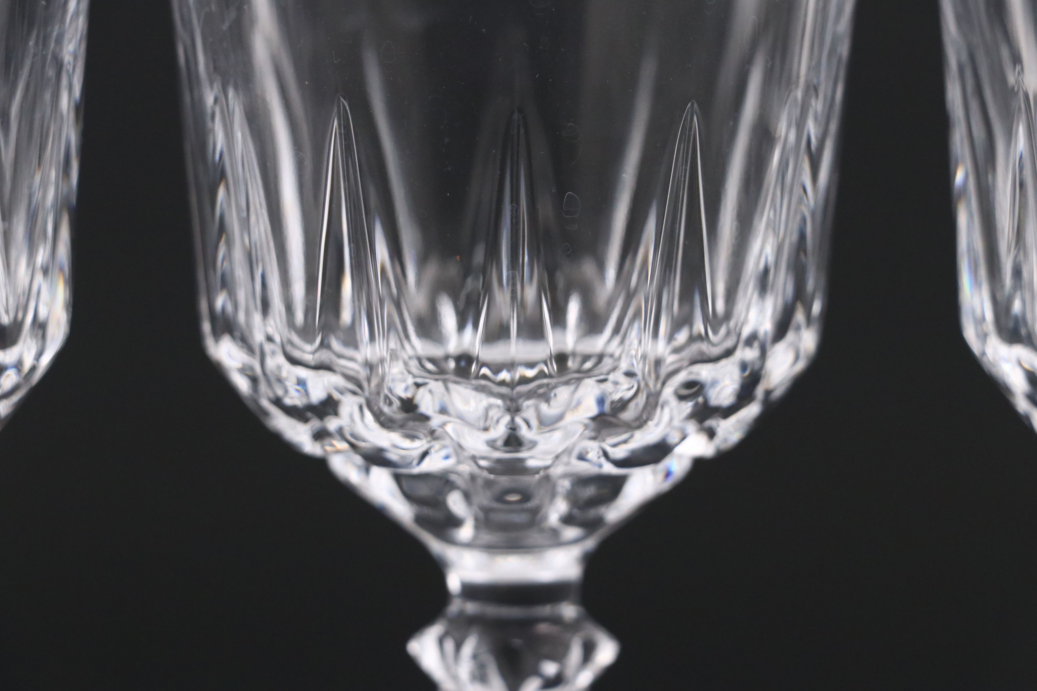Cristal d'Arques-Durand "Avignon" Crystal Wine Glasses, 1983–2006