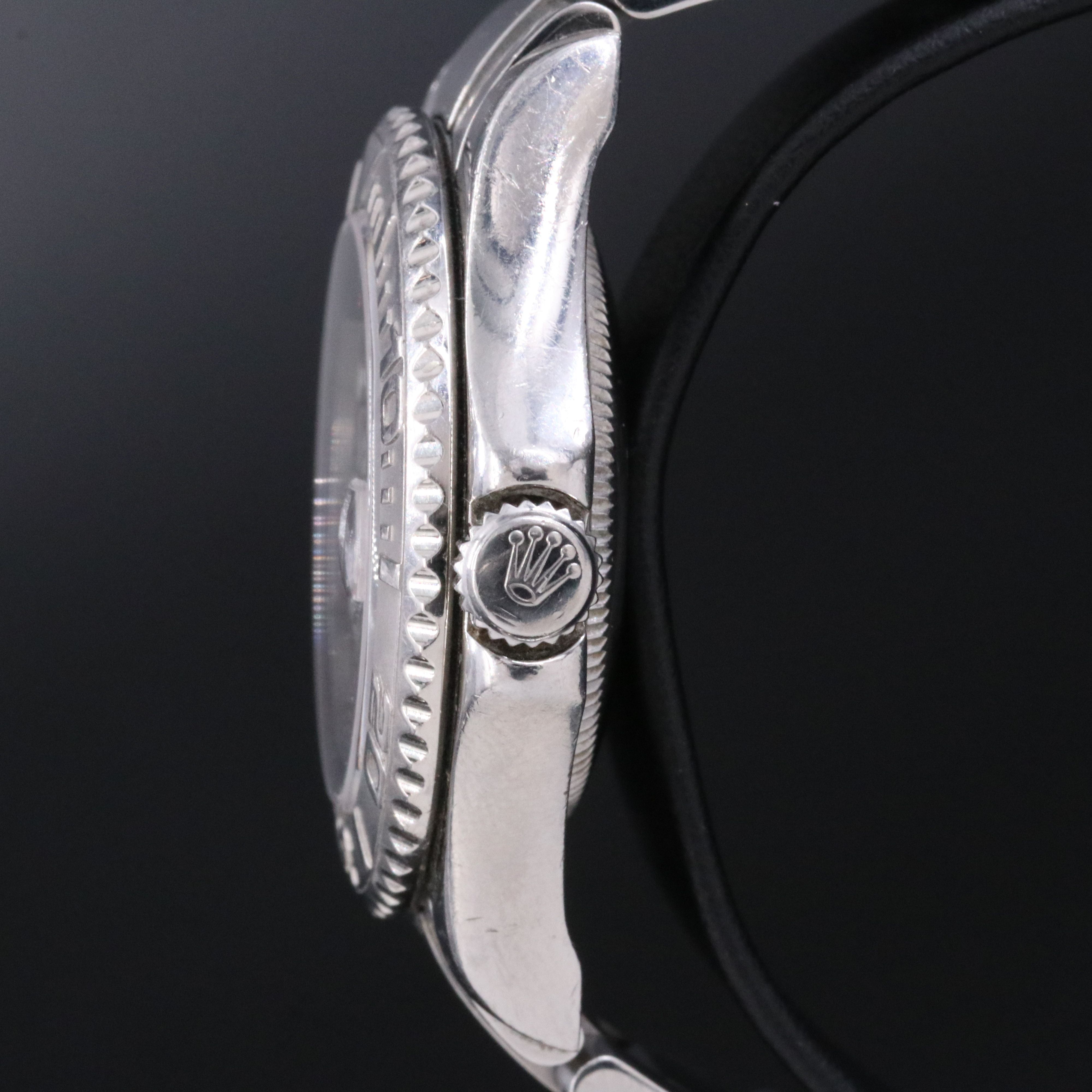 1999 Rolex Yacht - Master Rolesium (Steel & Platinum) 35MM Ref.168622 Watch