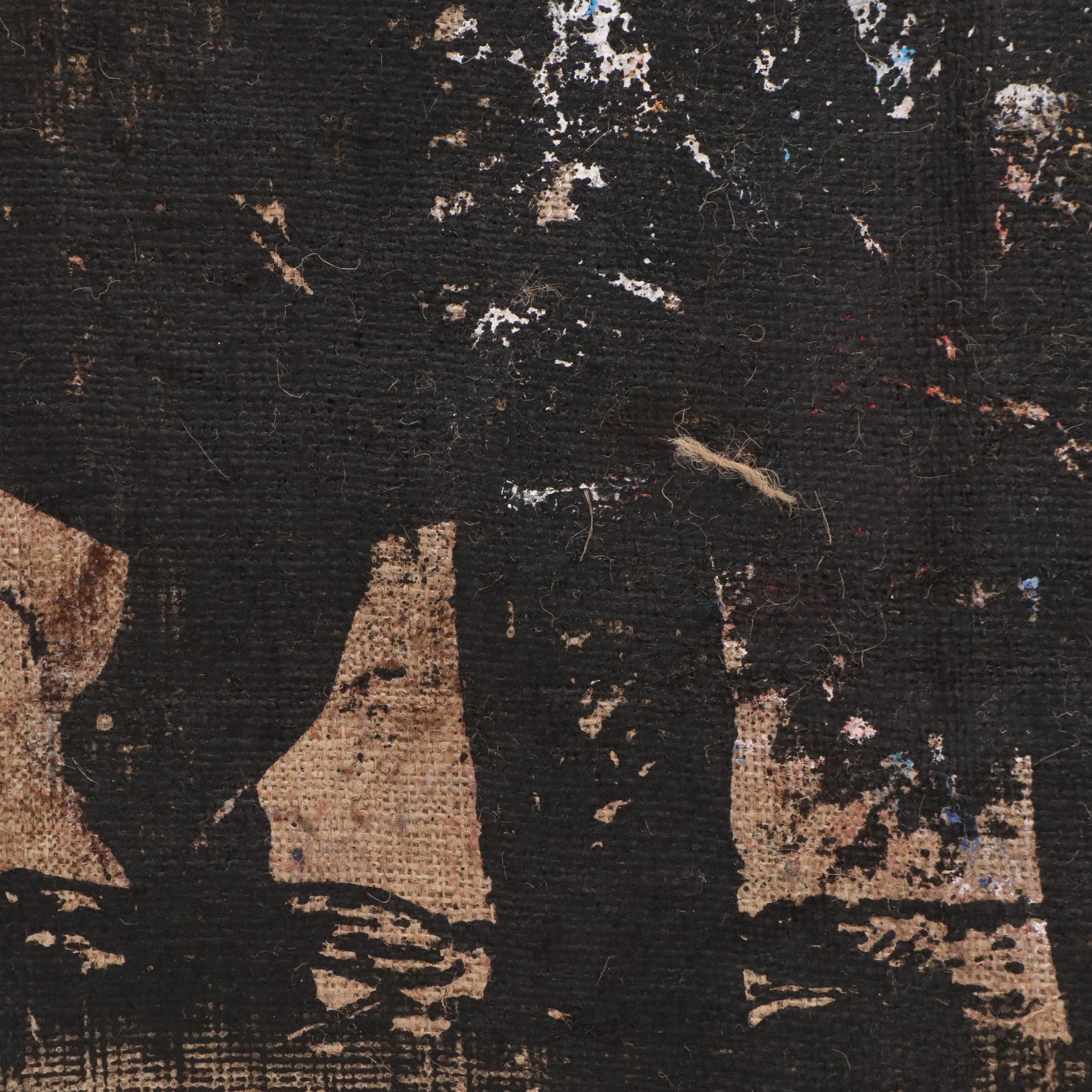 Eric Ajama Embellished Screenprint of Warthog