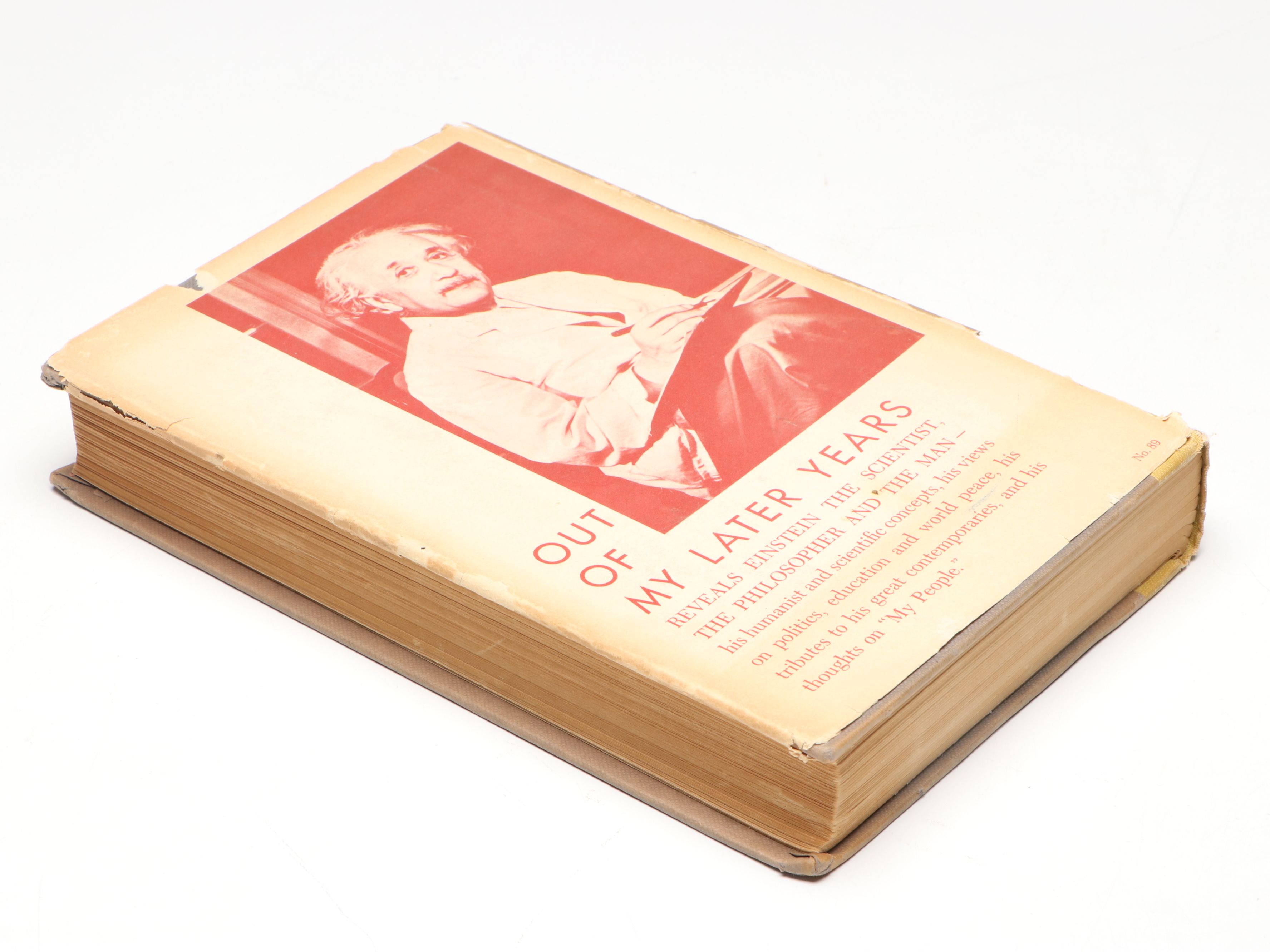 "Out of My Later Years" by Albert Einstein, circa 1950